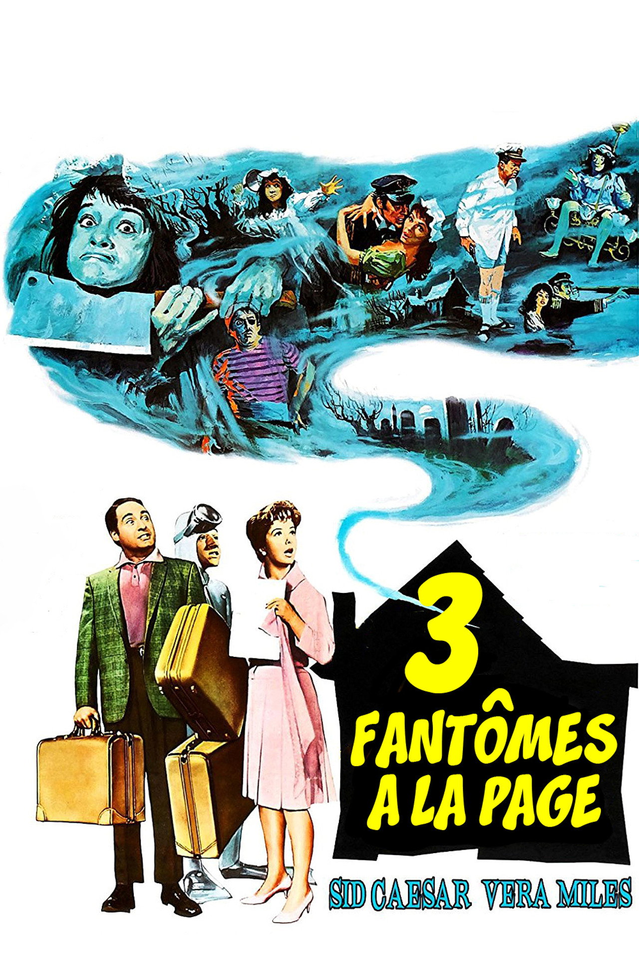 Trois fantômes à la page