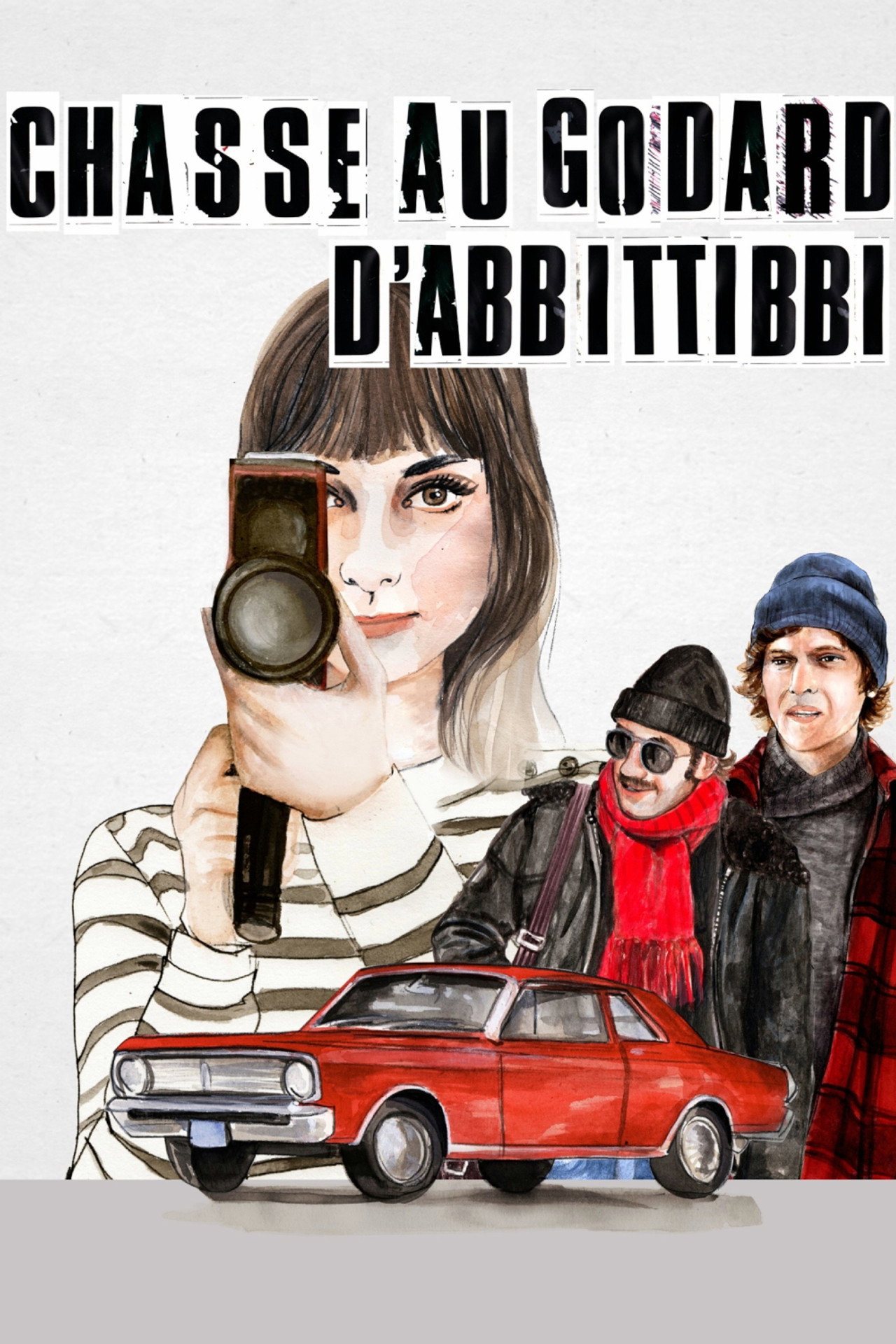 Chasse au Godard d'Abbittibbi filmaffisch