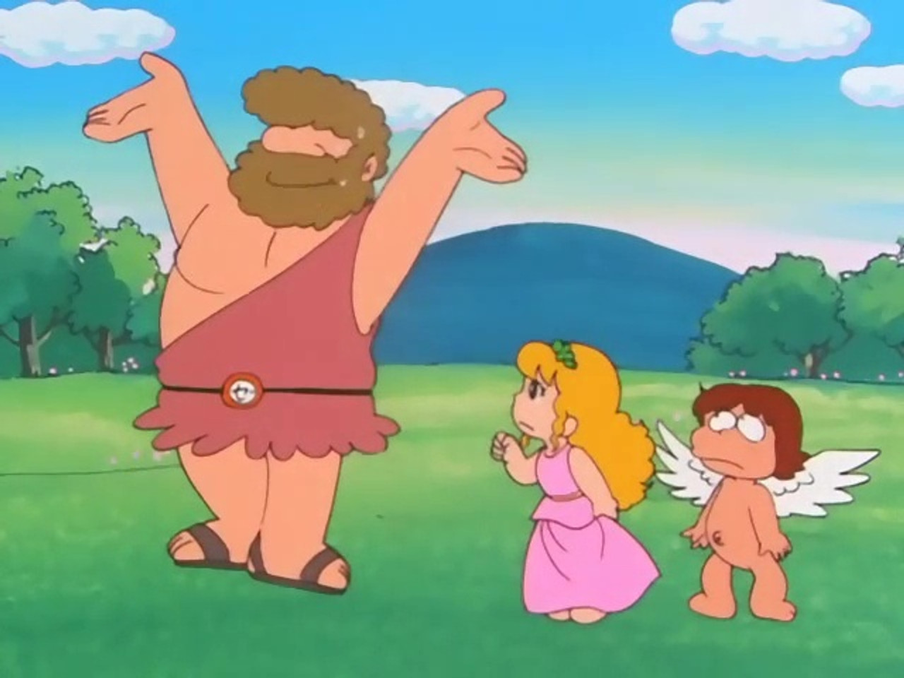 La petite Olympe et les dieux — Le retour d'Ouranos