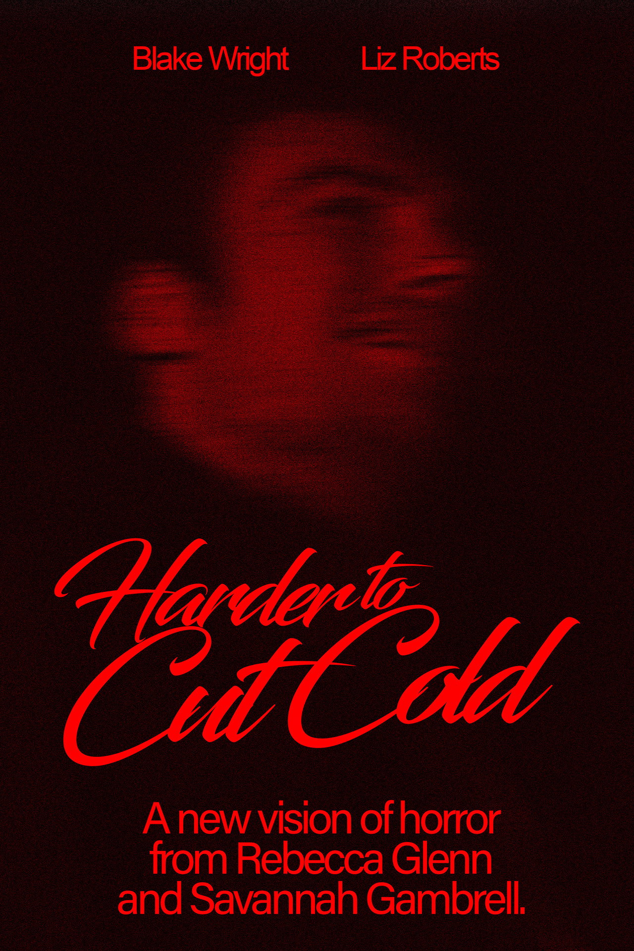 Harder to Cut Cold filmaffisch