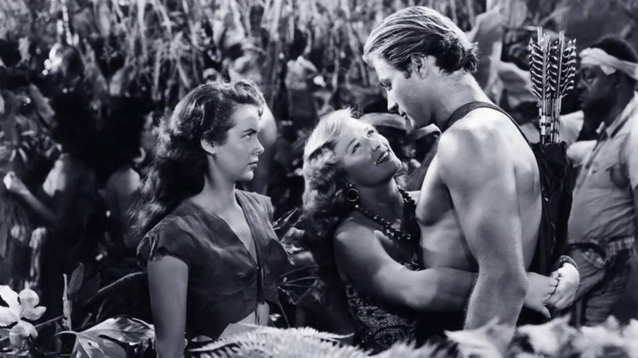 Tarzan and the Slave Girl Backdrop Image