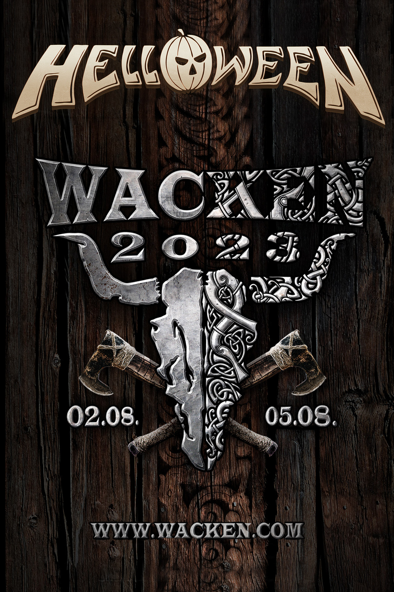 Helloween - Live at Wacken Open Air 2023 filmaffisch