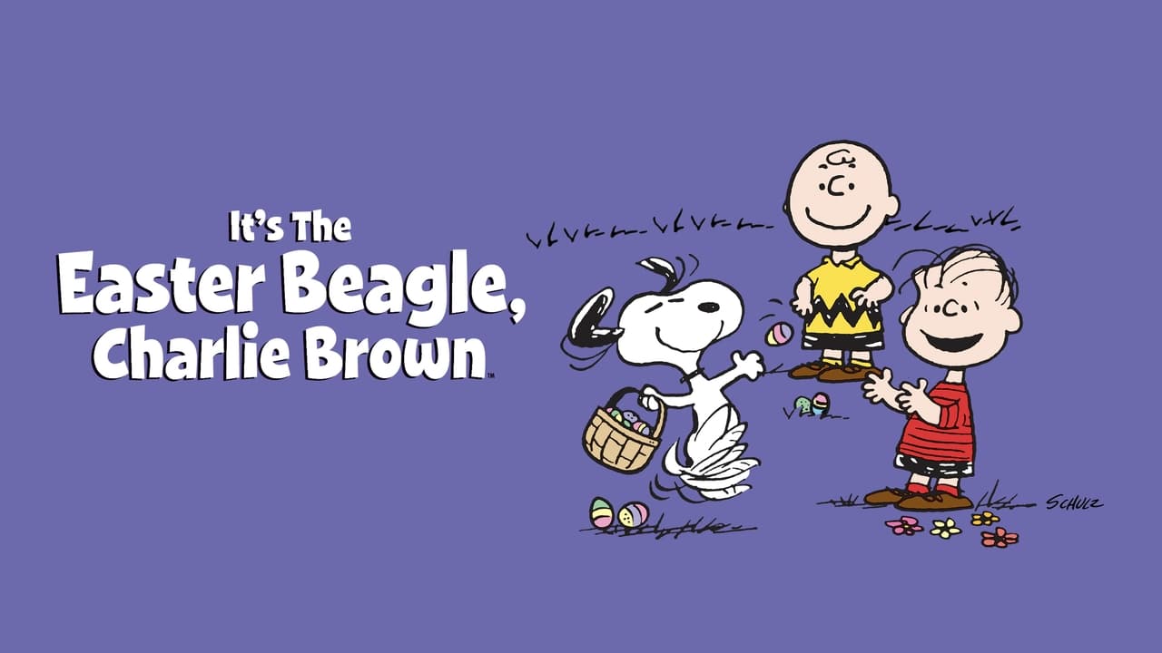 It's the Easter Beagle, Charlie Brown background