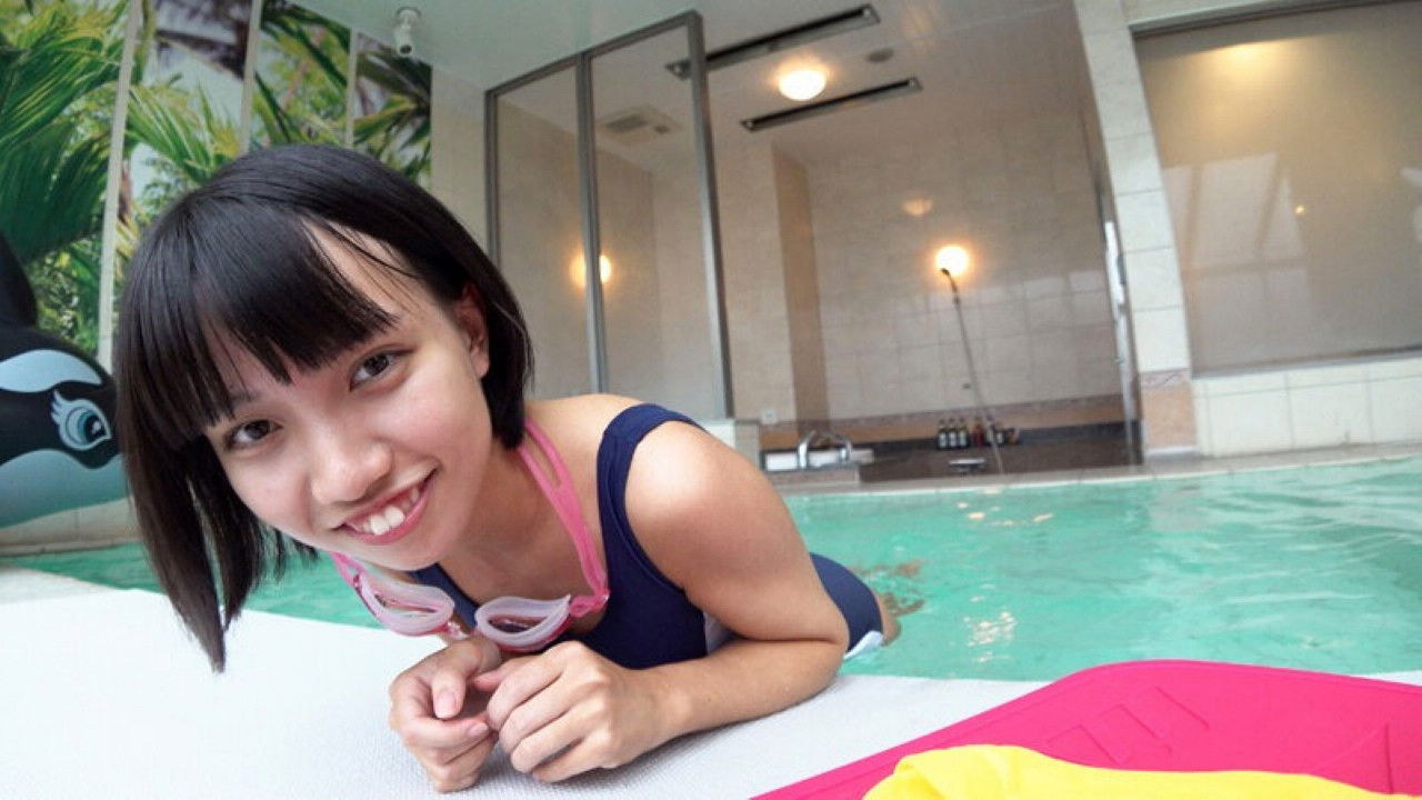 Yukino-chan and Cum Swallowing Pool Class backdrop
