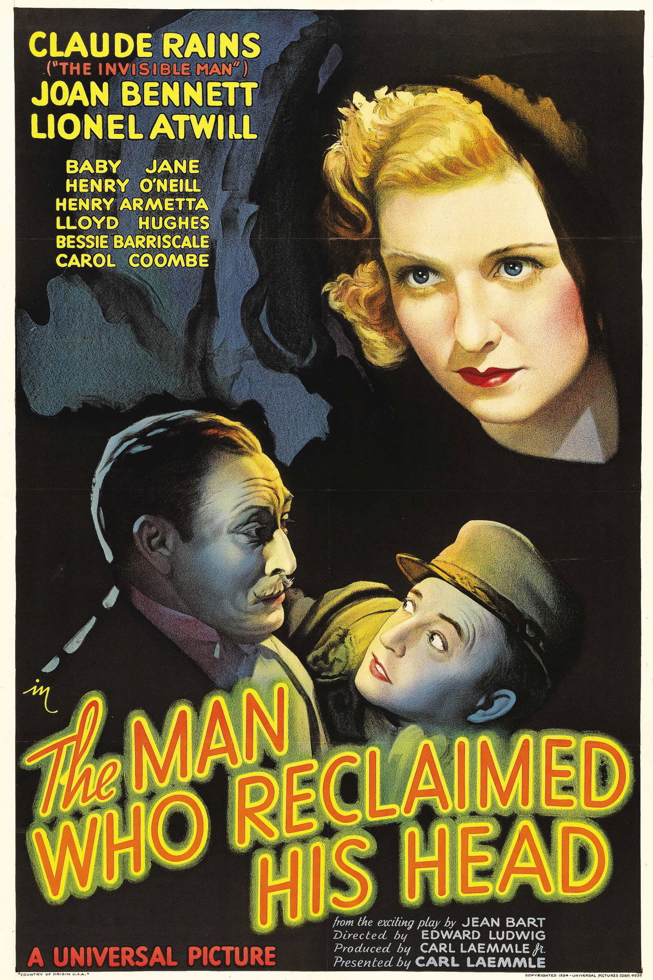 The Man Who Reclaimed His Head poster