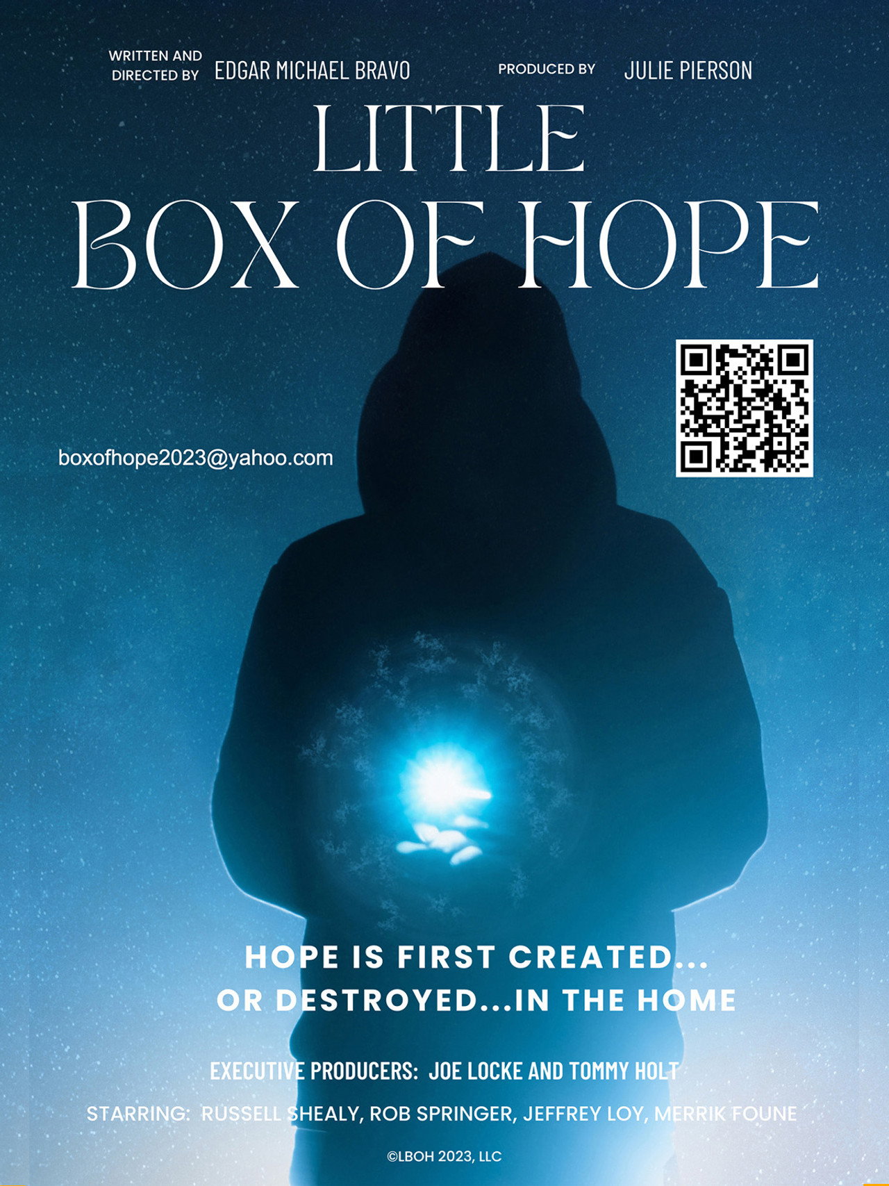 Little Box of Hope Backdrop