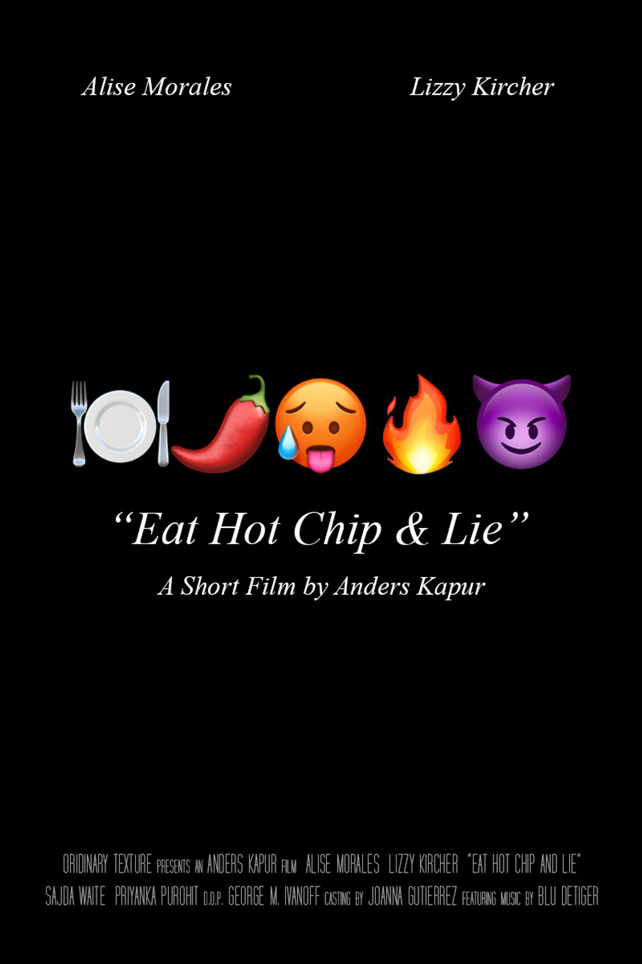 Eat Hot Chip & Lie filmaffisch