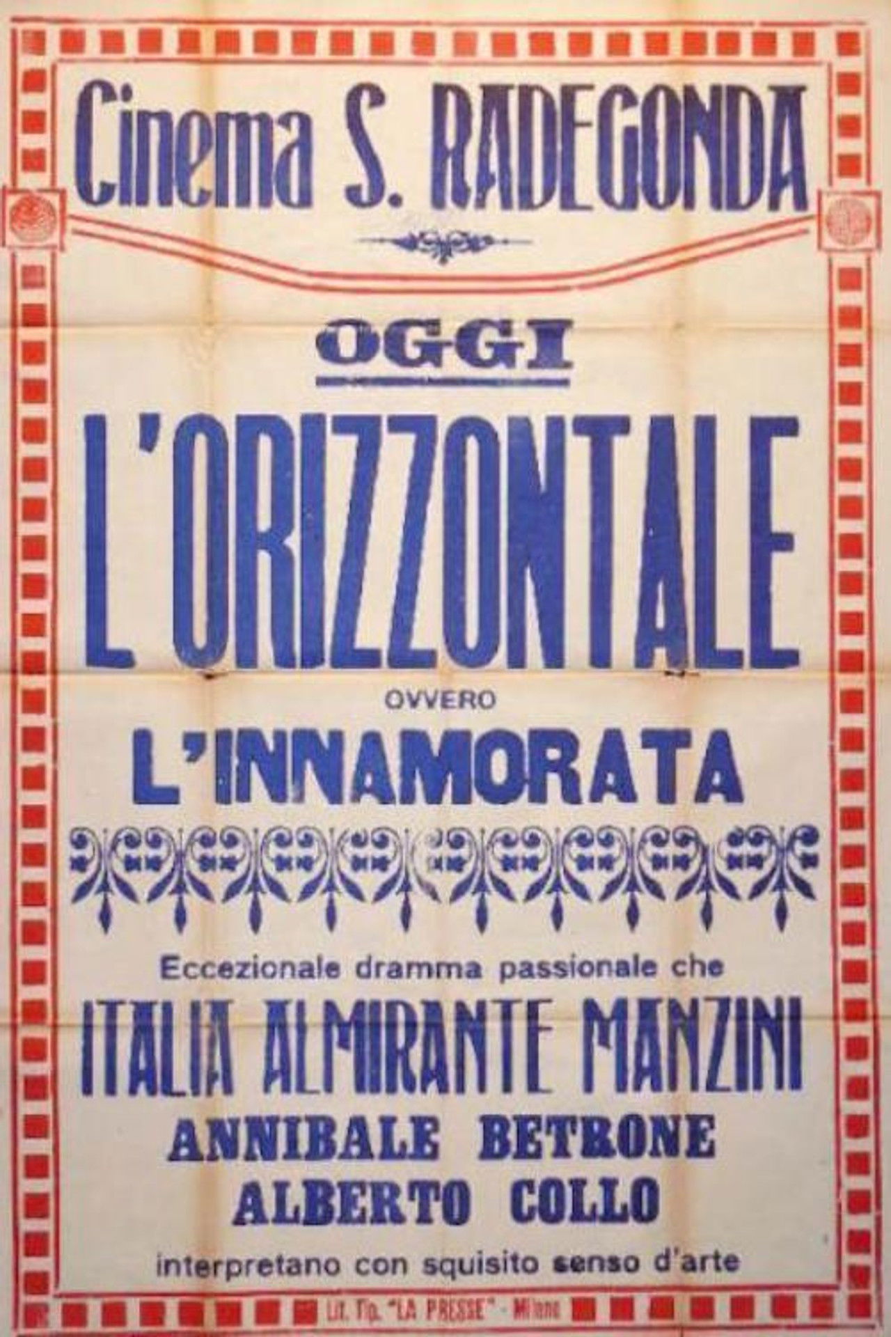 L'innamorata Backdrop