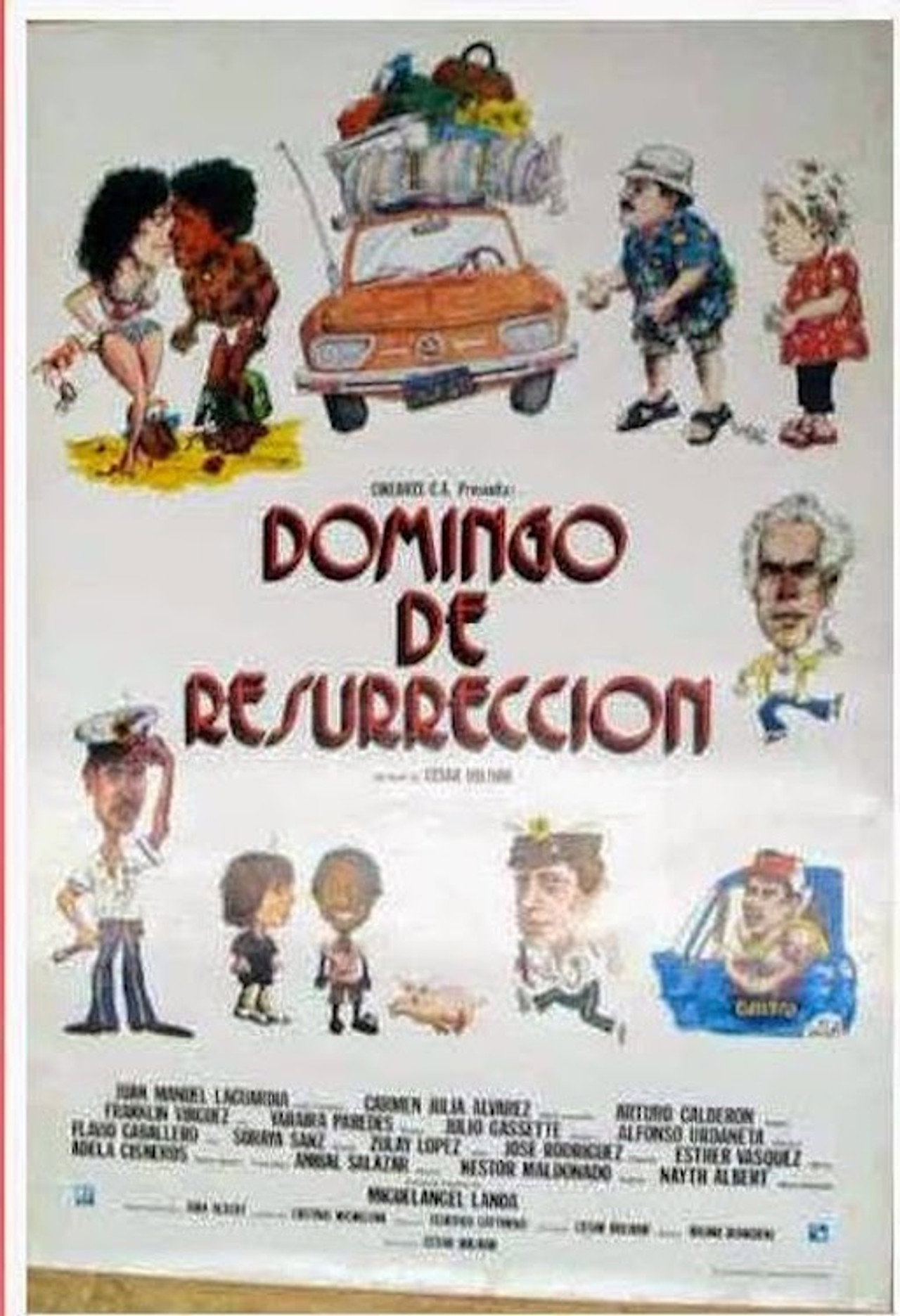 Domingo de resurrección filmaffisch