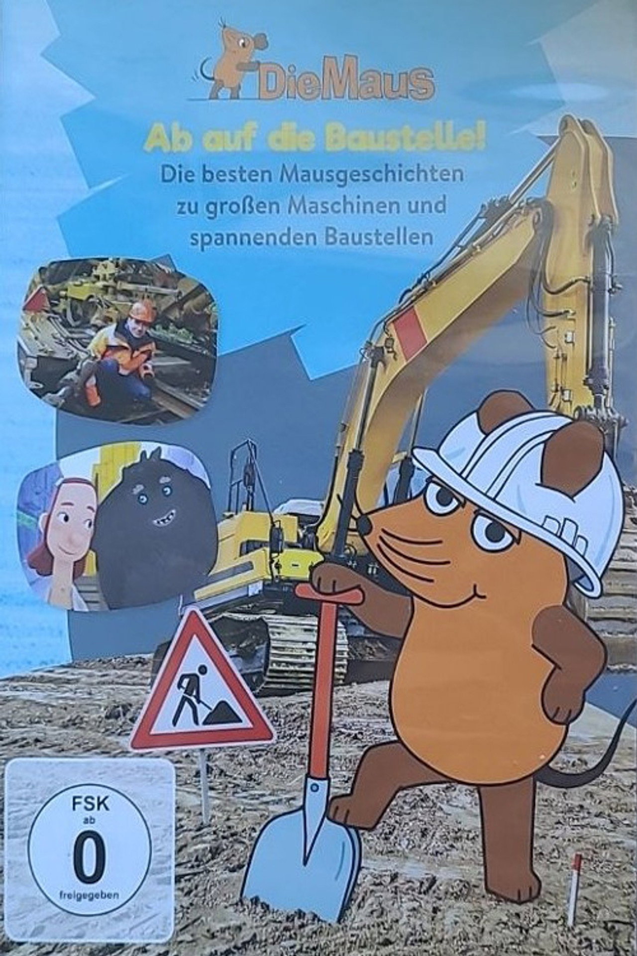 Die Maus - Ab auf die Baustelle Backdrop
