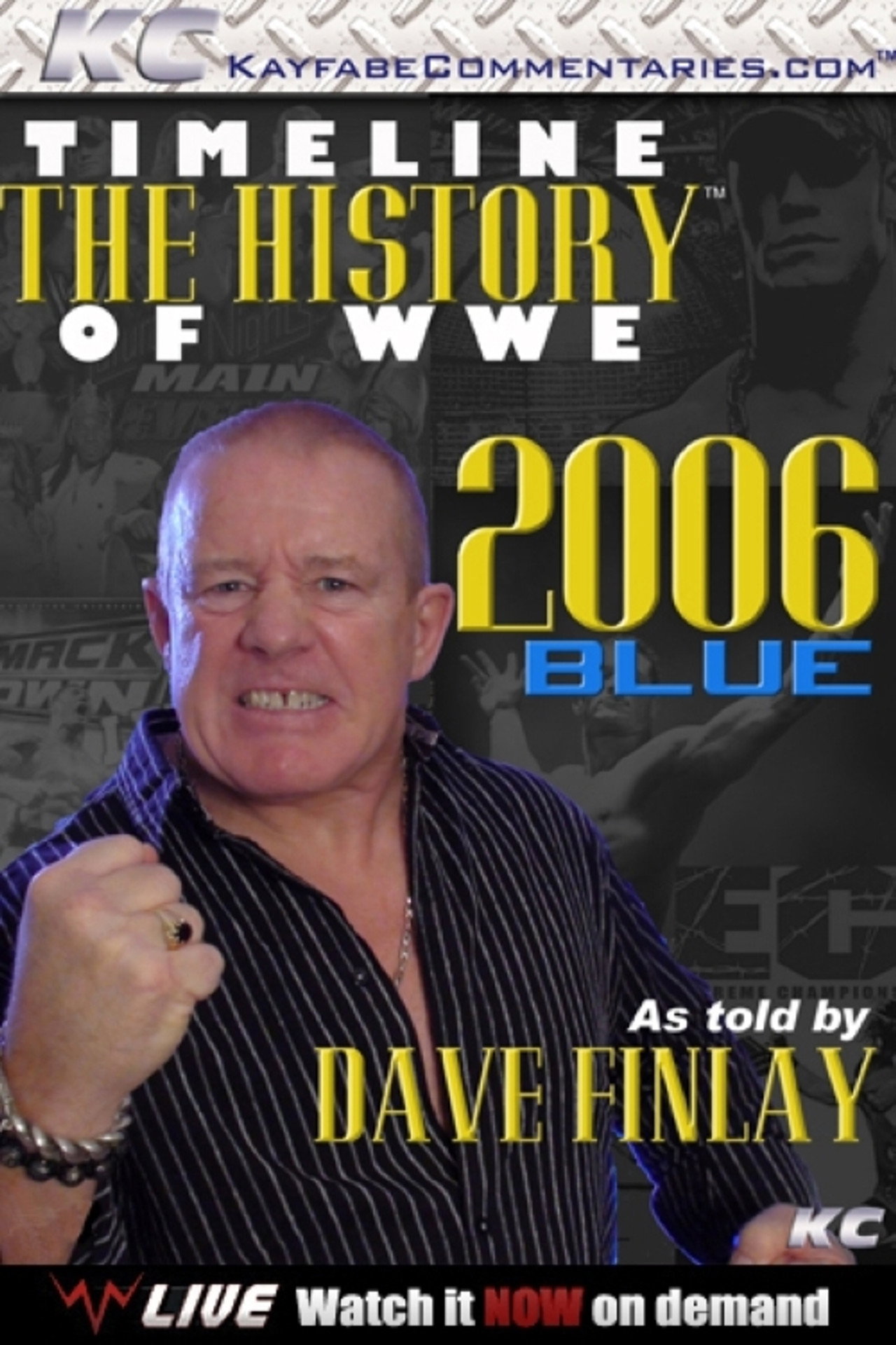 Timeline: The History of WWE – 2006 Blue – As Told By Fit Finlay Backdrop
