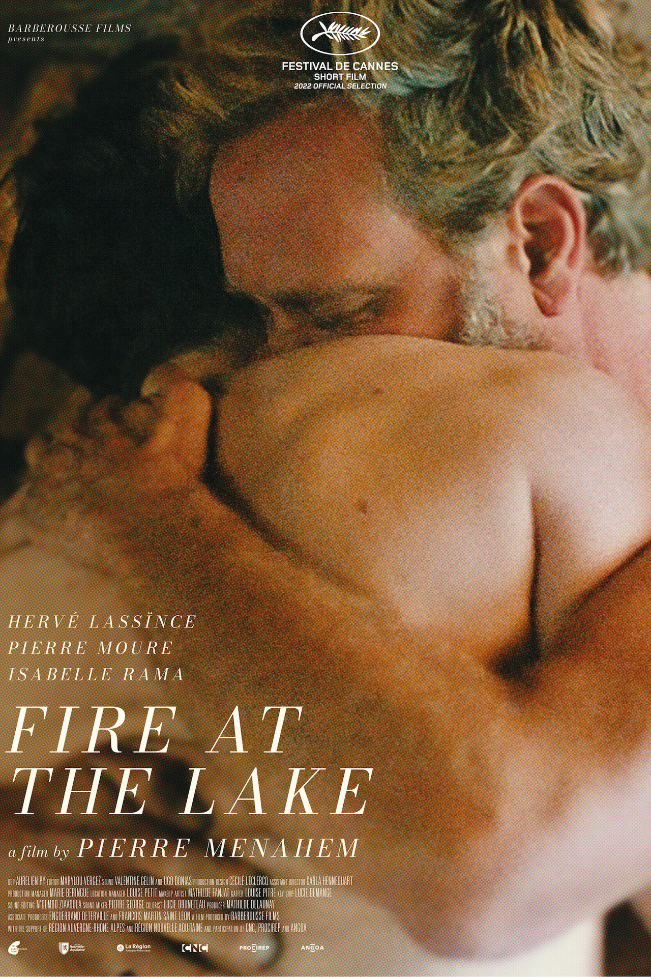 Le feu au lac filmaffisch