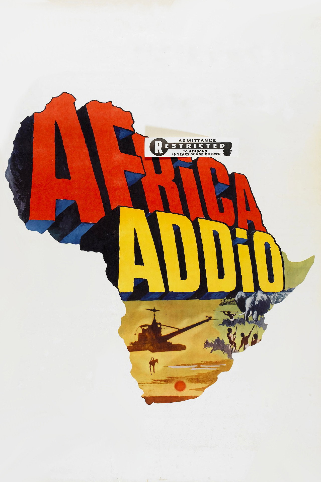 Africa Addio filmaffisch
