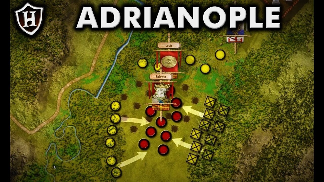 Battle of Adrianople, 1205 ⚔️ Emperor Kaloyan, the Roman Slayer