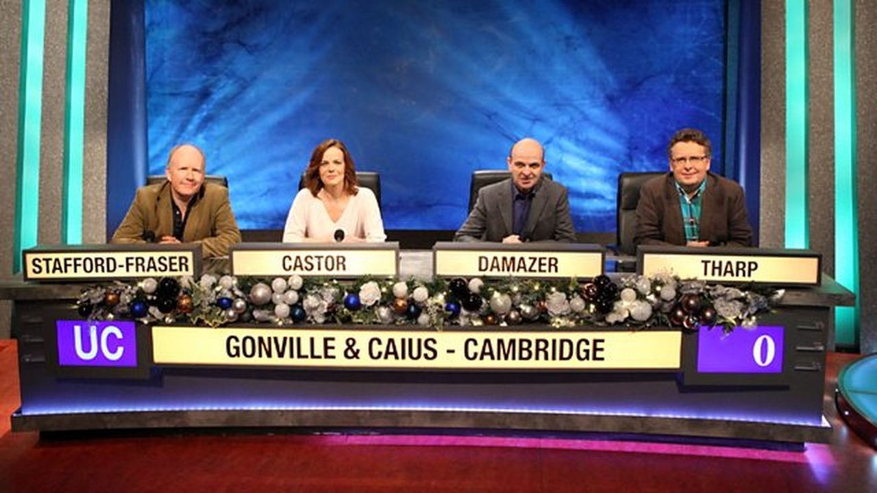 University Challenge - Season 0 Episode 38 : Christmas 2013 - Gonville and Caius College, Cambridge v Lancaster