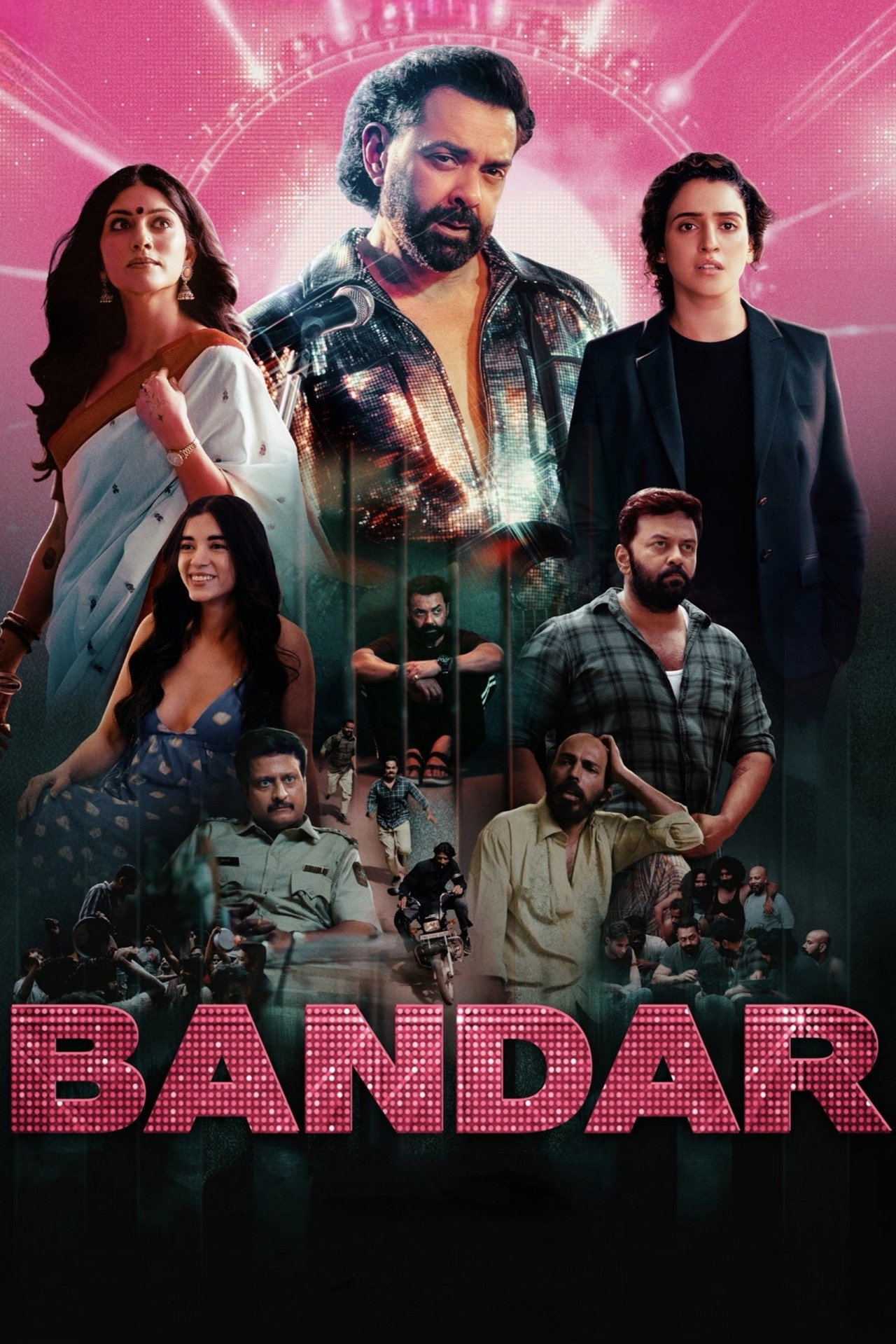 Official poster for Bandar, starring Bobby Deol as Samar Mehra
