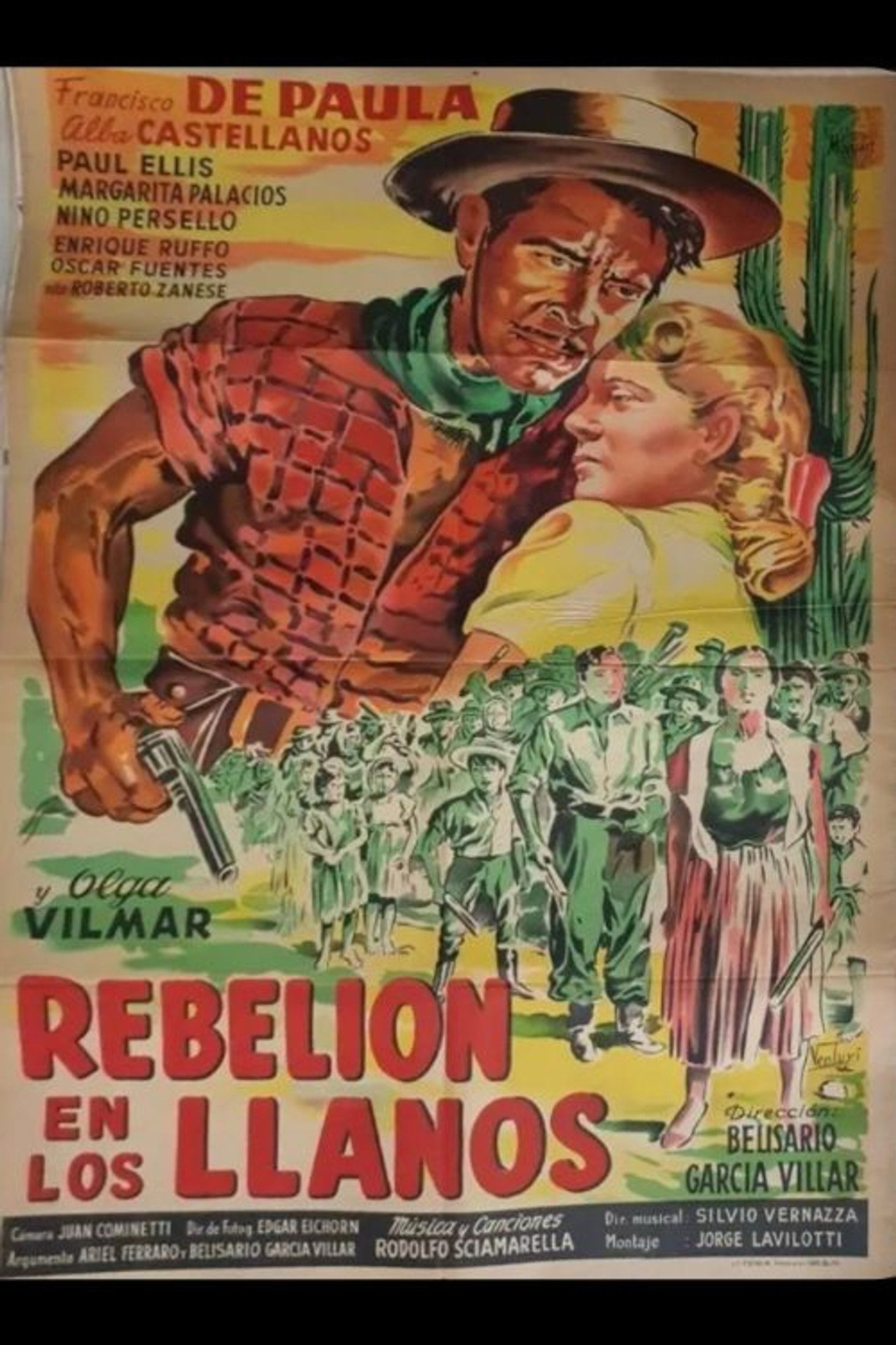 Rebelión en los llanos Backdrop
