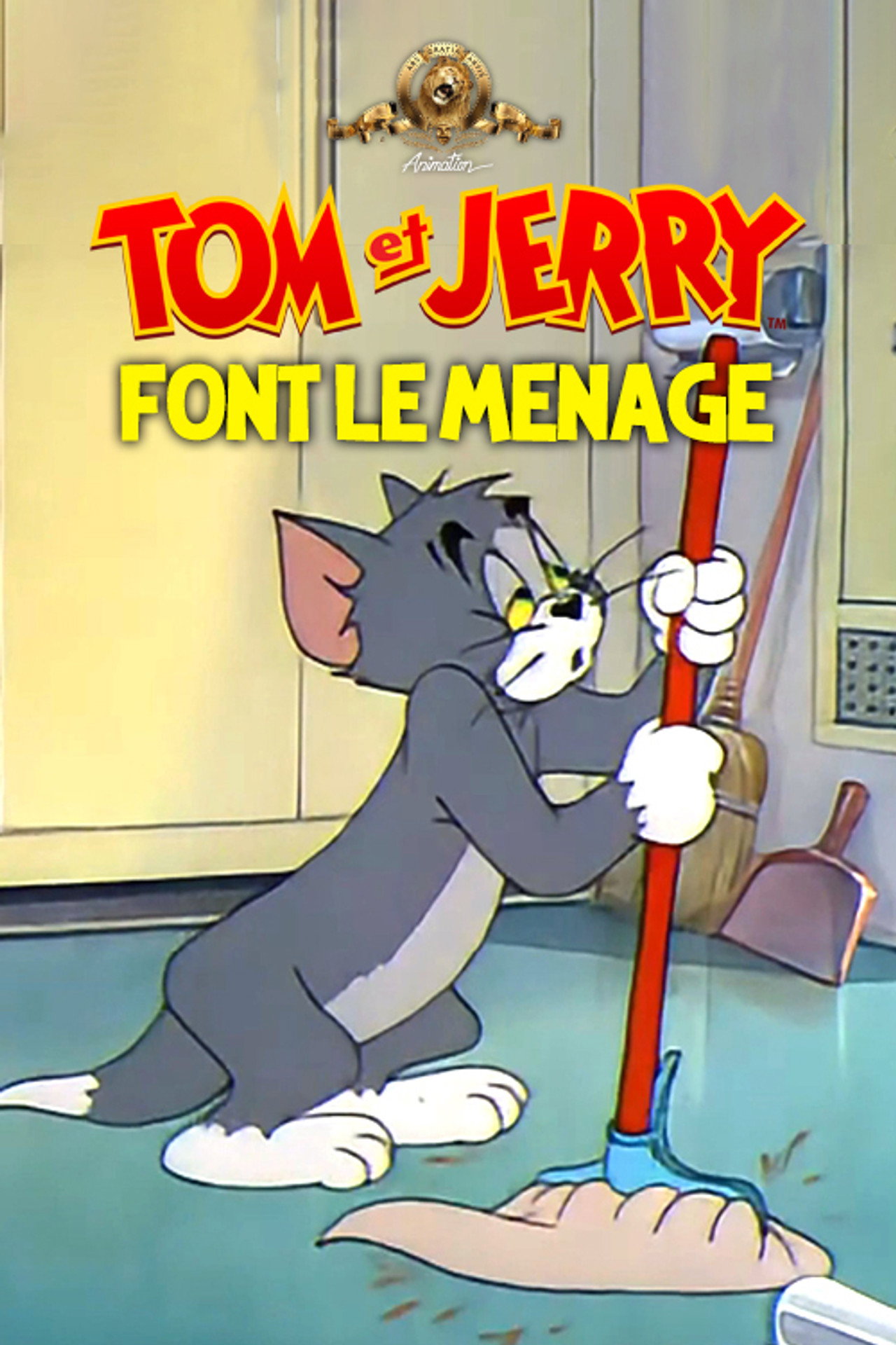 Tom et Jerry font le ménage poster