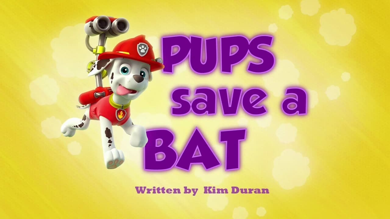 PAW Patrol - Season 1 Episode 37 : Pups Save a Bat