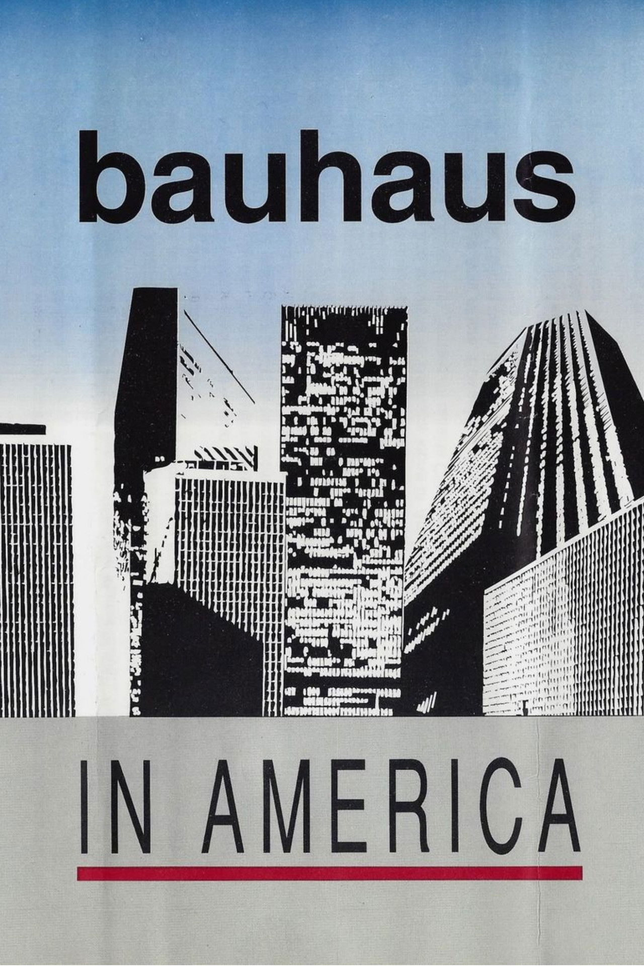 Bauhaus in America Backdrop