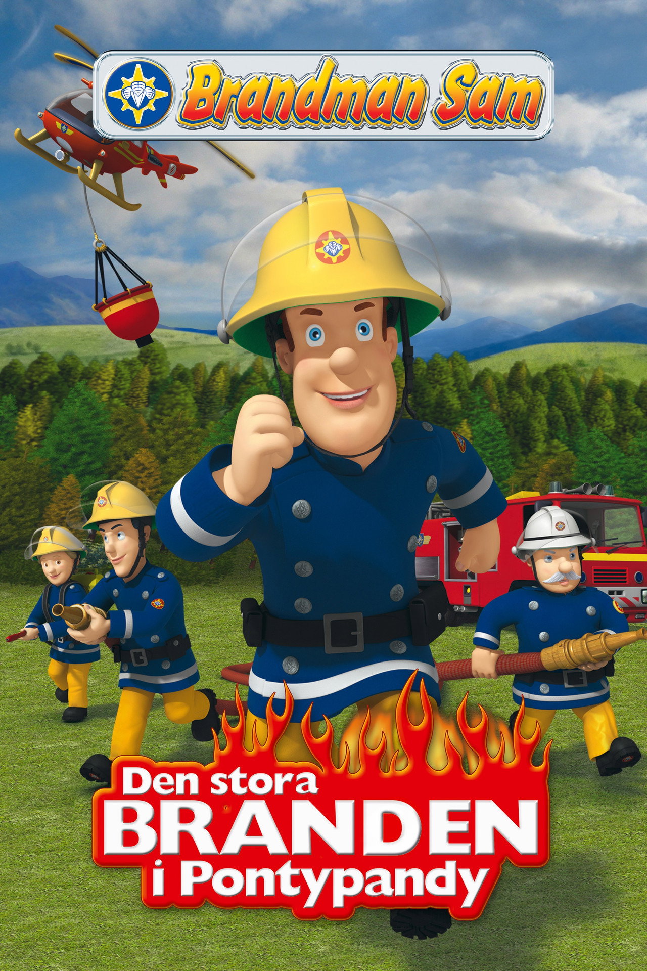 Brandman Sam: Den Stora Branden I Pontypandy filmaffisch