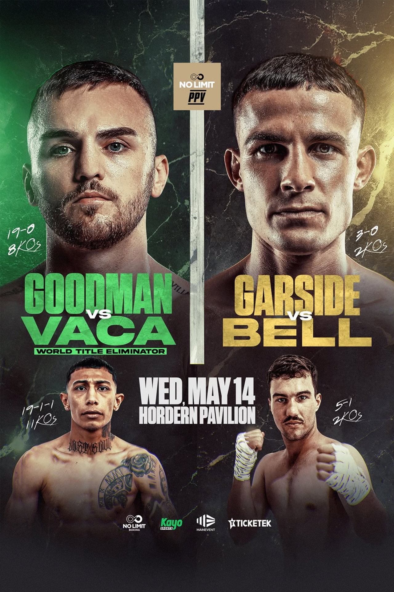 Sam Goodman vs. Cesar Vaca Espinoza filmaffisch