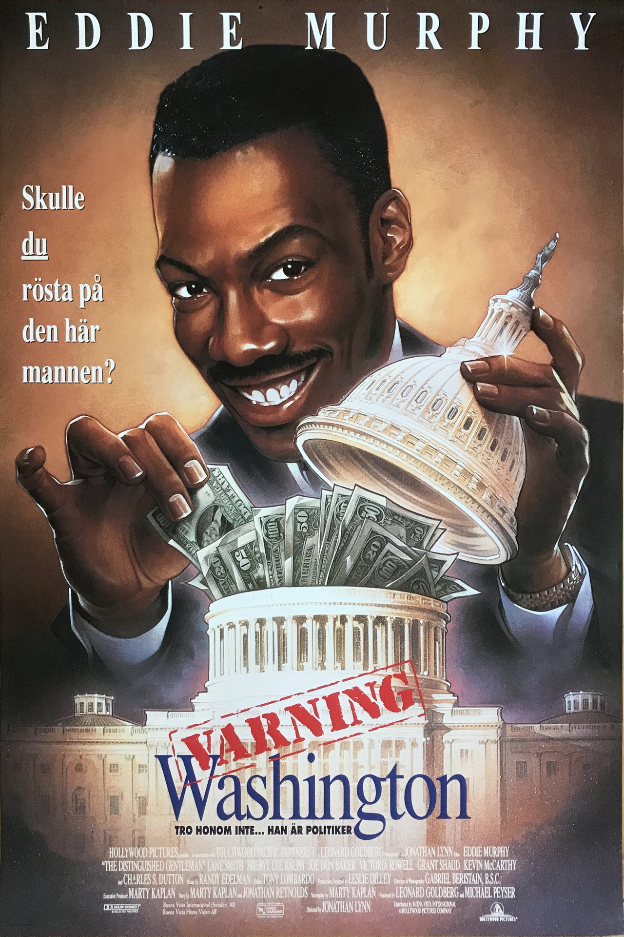 Varning Washington filmaffisch