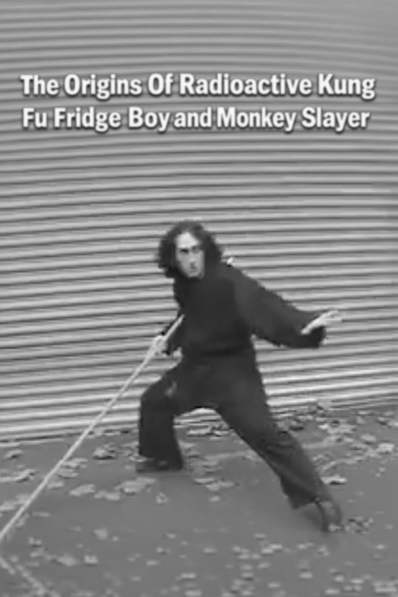 The Origins of Radioactive Kung Fu Fridge Boy and Monkey Slayer Backdrop