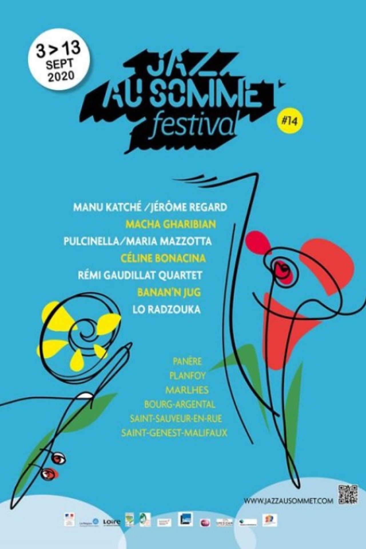 Katché & Origlio Quartet feat. Walter Ricci - Festival Jazz au Sommet 2020 filmaffisch