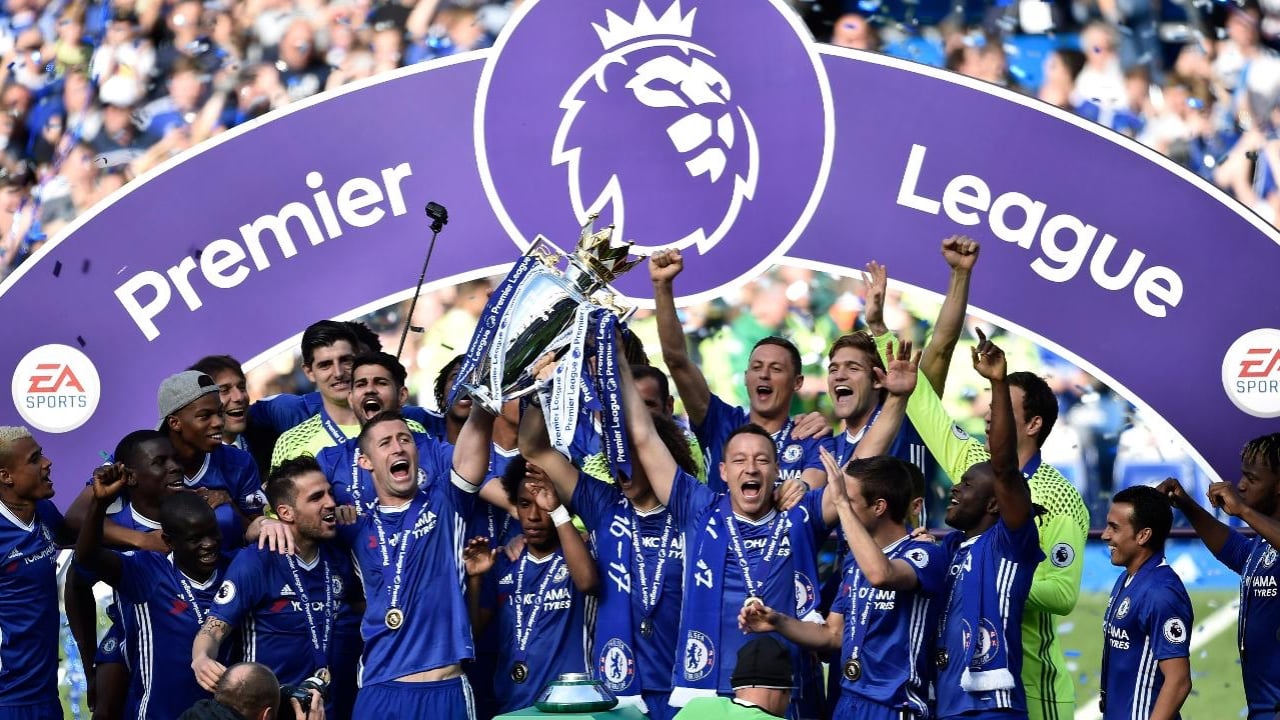 Scen från Chelsea FC - Season Review 2016/17