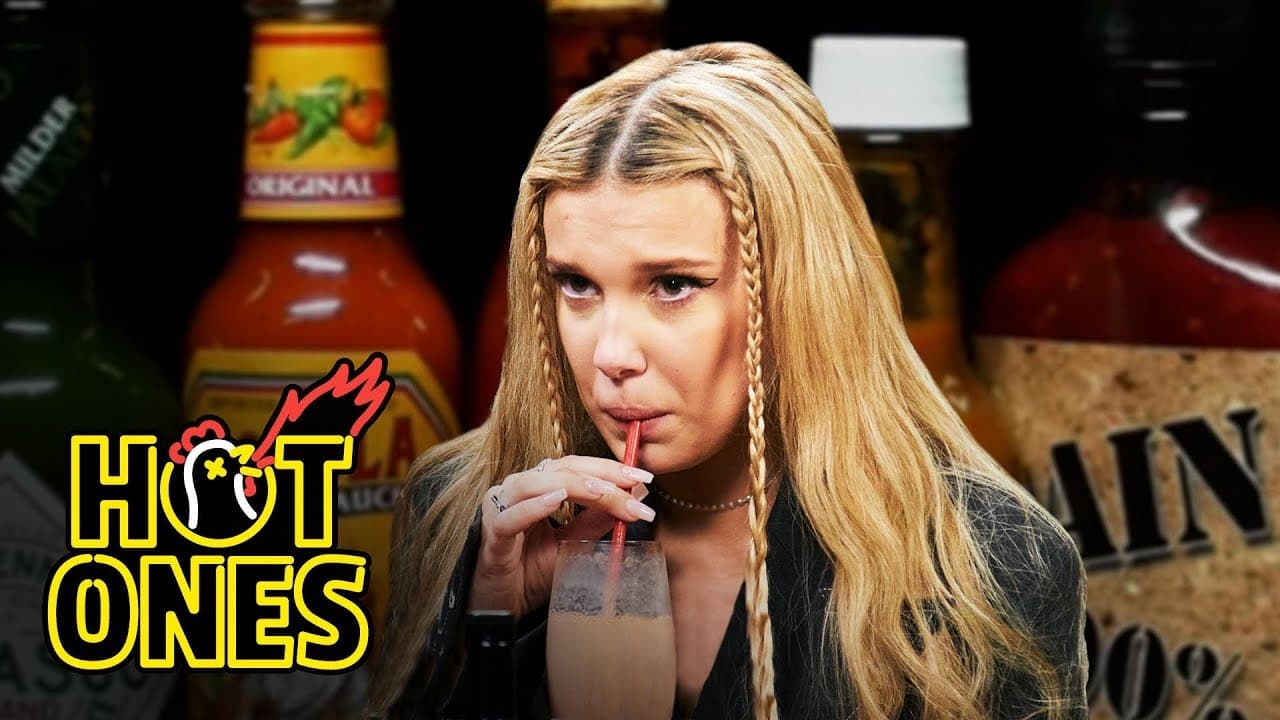 Hot Ones - Season 18 Episode 2 : Millie Bobby Brown Needs a Milkshake While Eating Spicy Wings