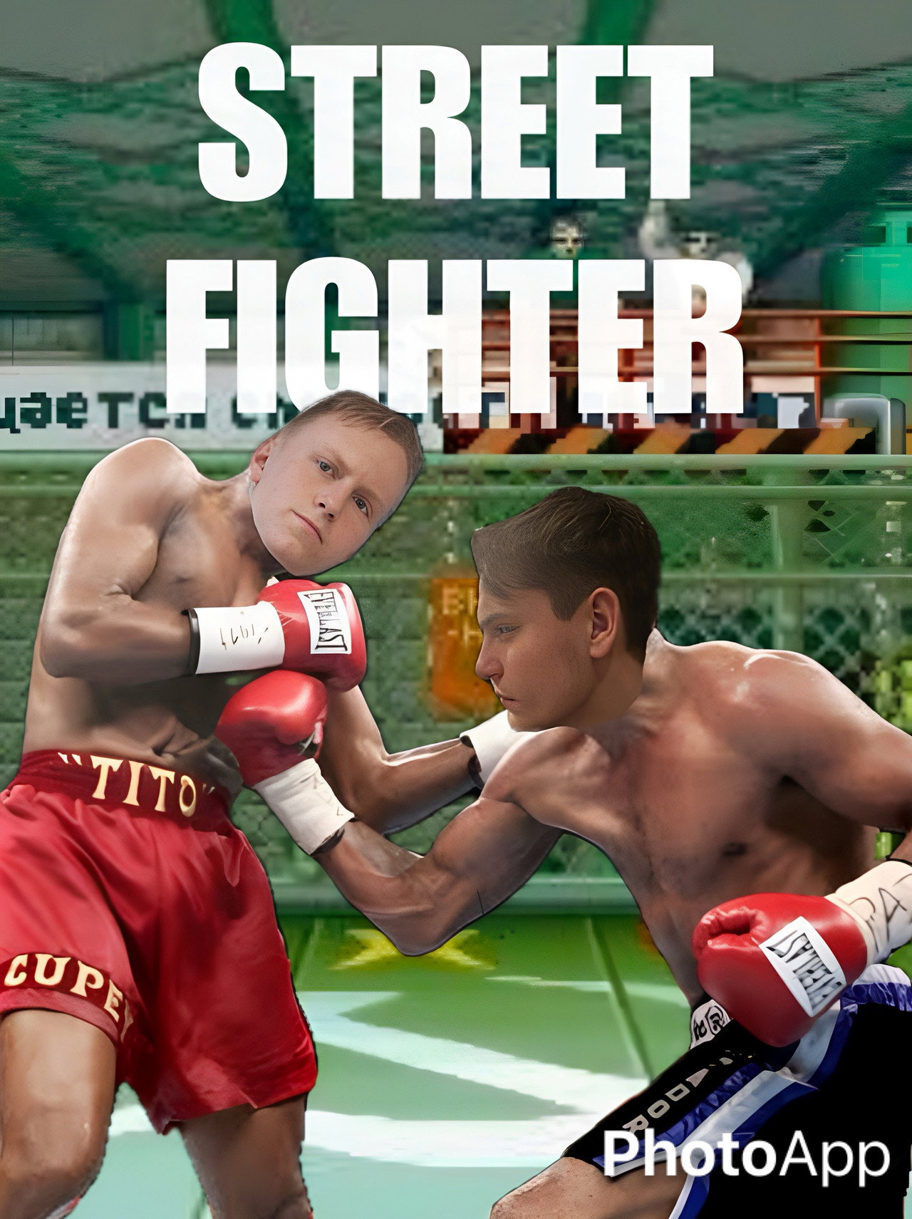Street Fighter Backdrop
