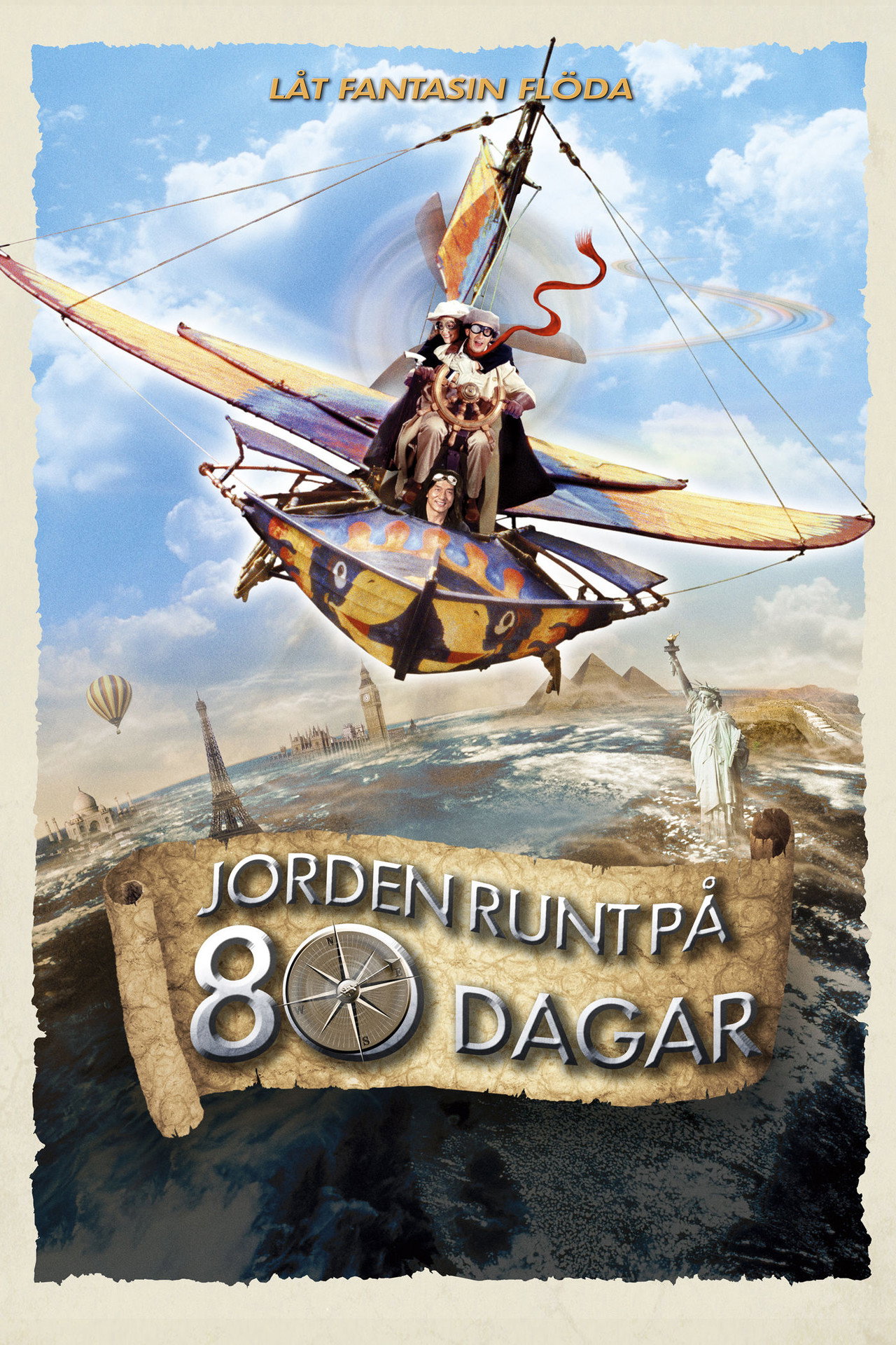 Jorden runt på 80 dagar filmaffisch