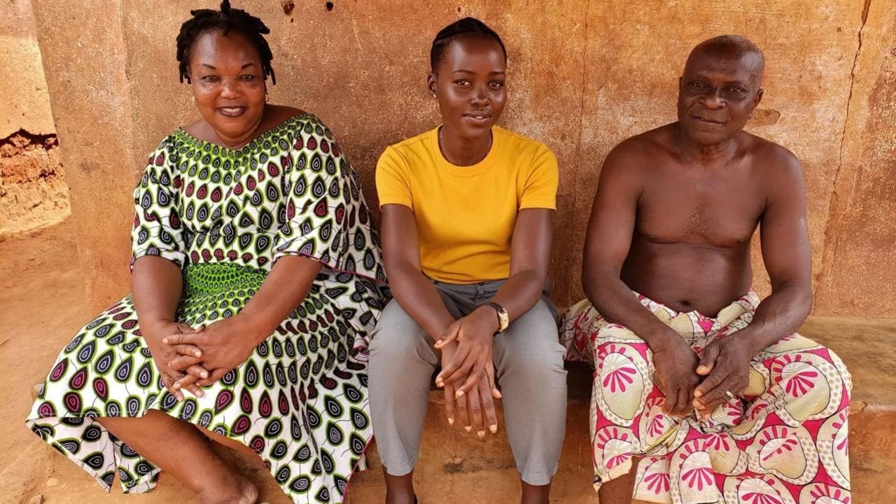 Cast and Crew of Warrior Women with Lupita Nyong'o