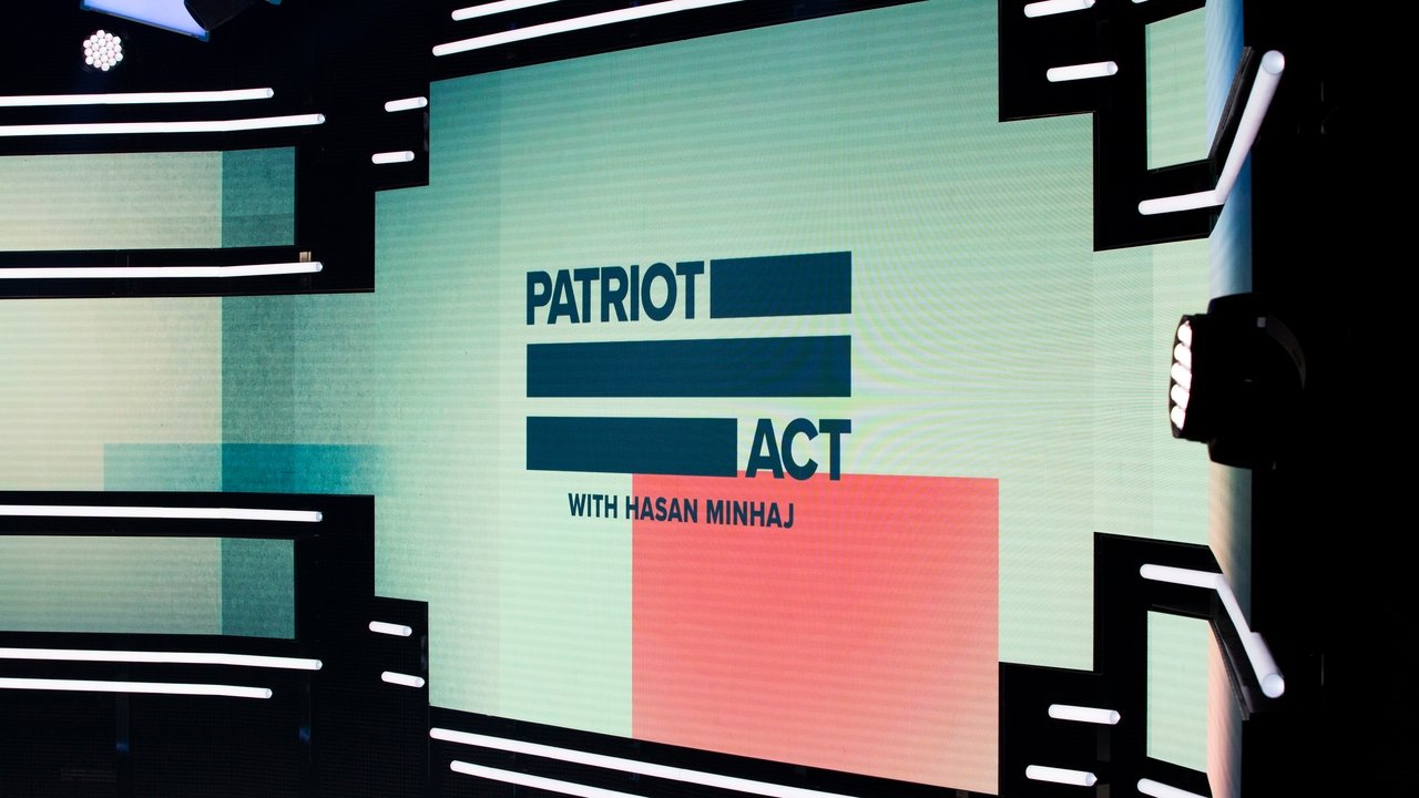 Patriot Act with Hasan Minhaj background