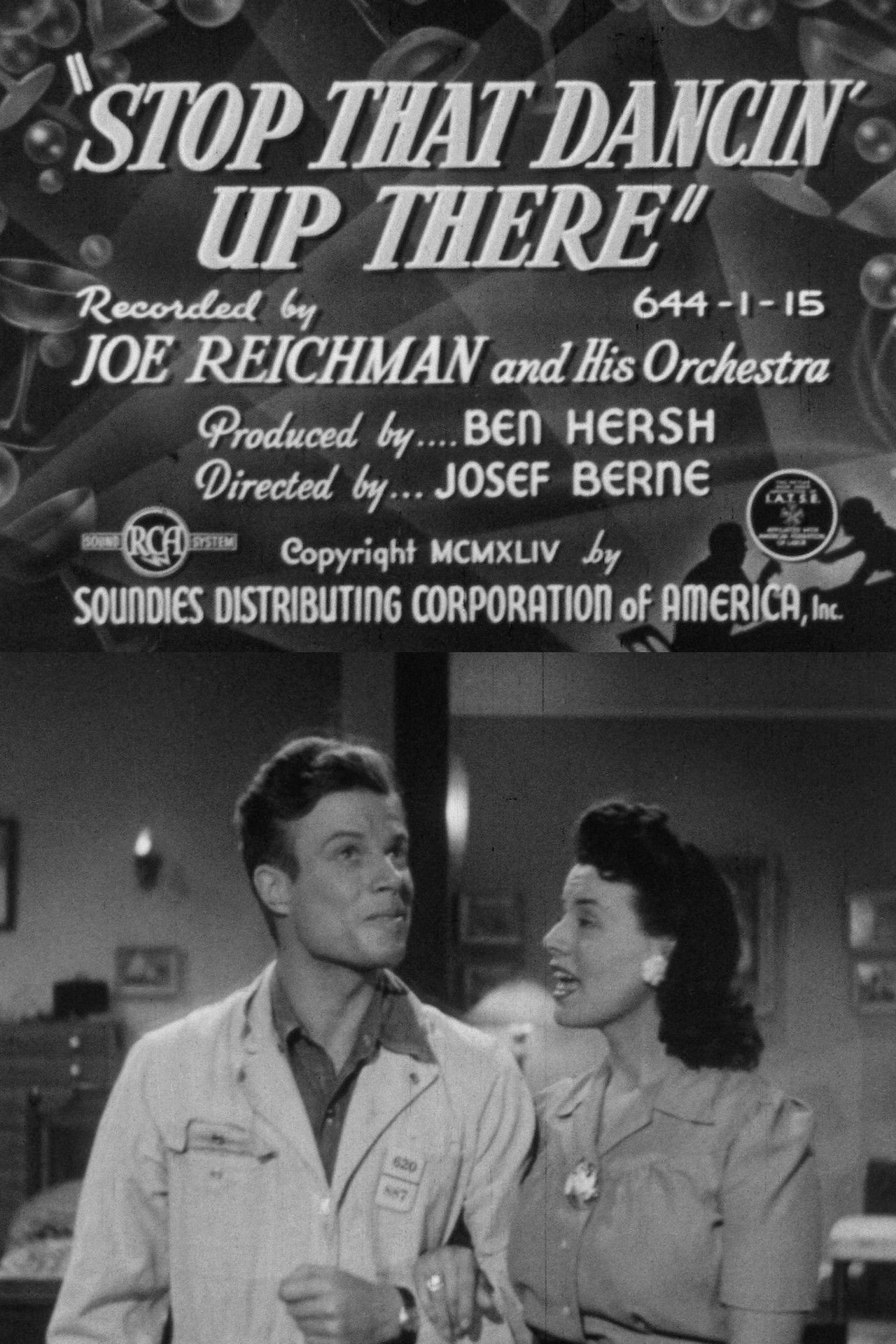 Stop That Dancing Up There Backdrop