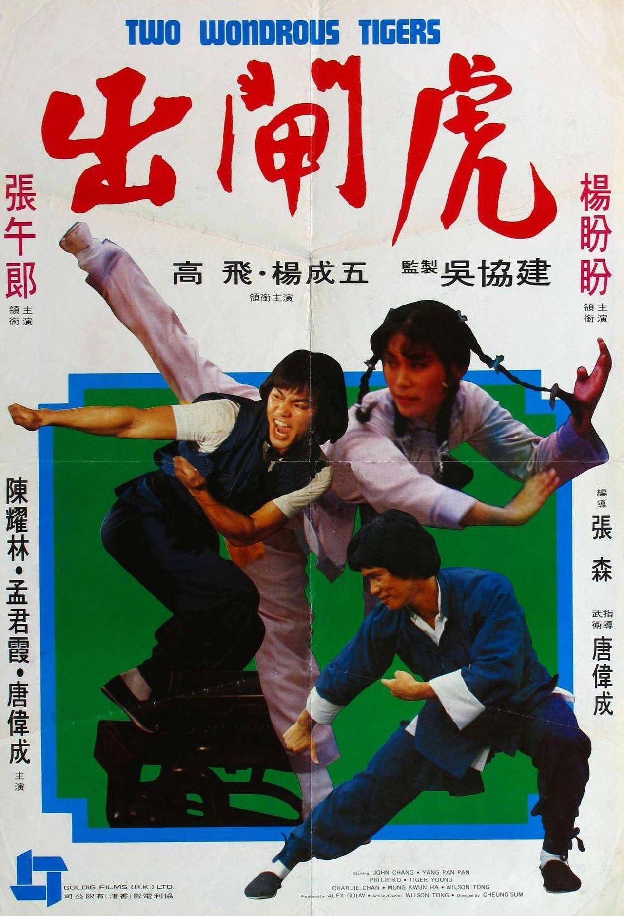 مشاهدة فيلم Two Wondrous Tigers مترجم بدون اعلانات - بوستر