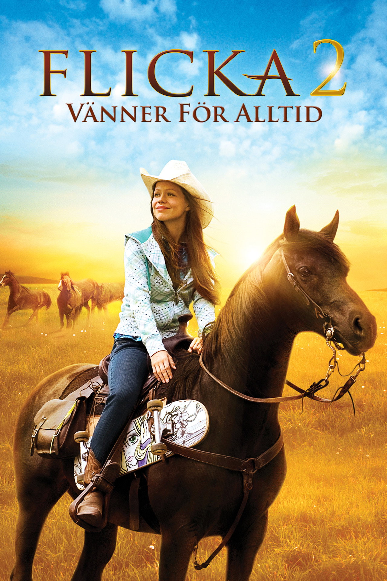 Flicka 2 - Vänner för alltid filmaffisch