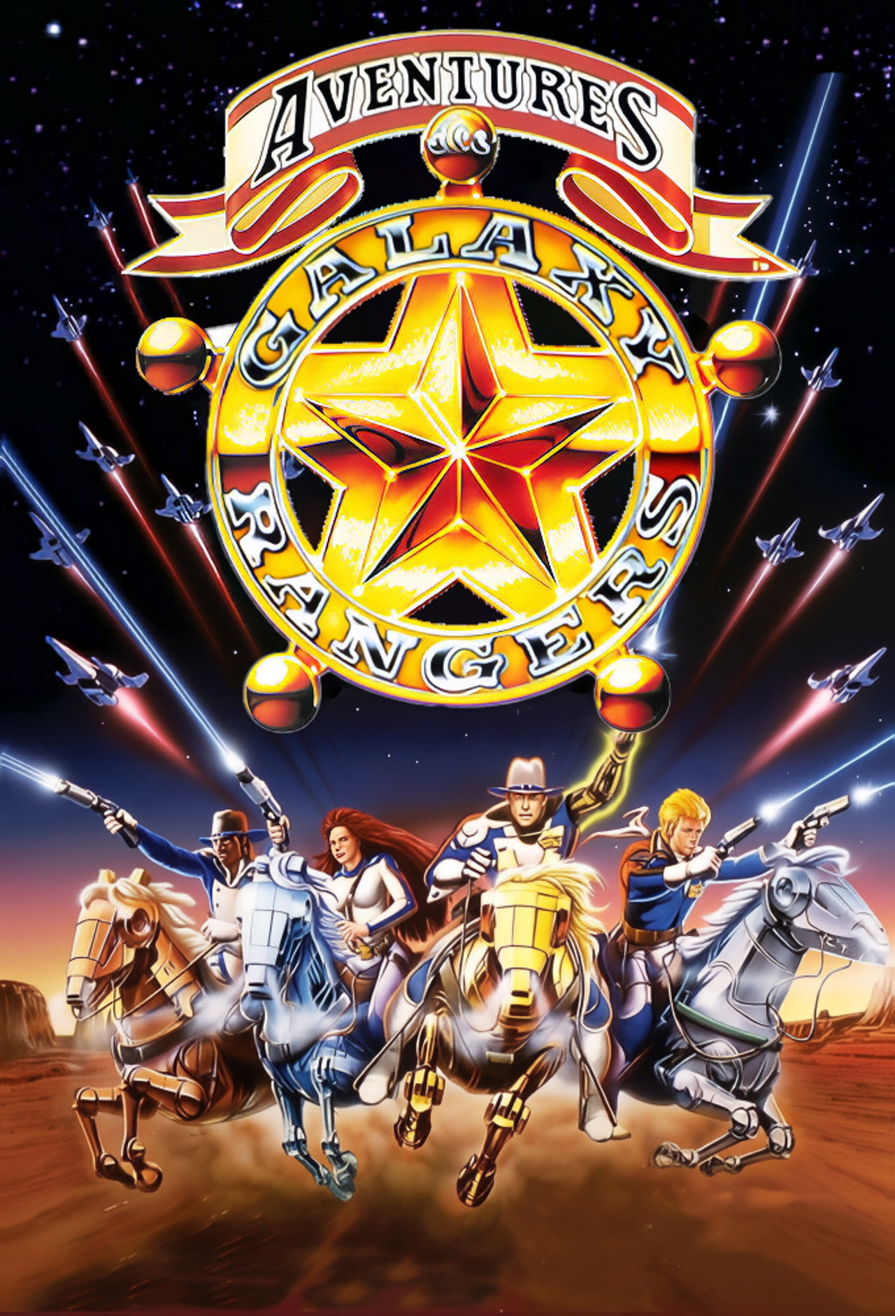 Les aventures des Galaxy Rangers poster