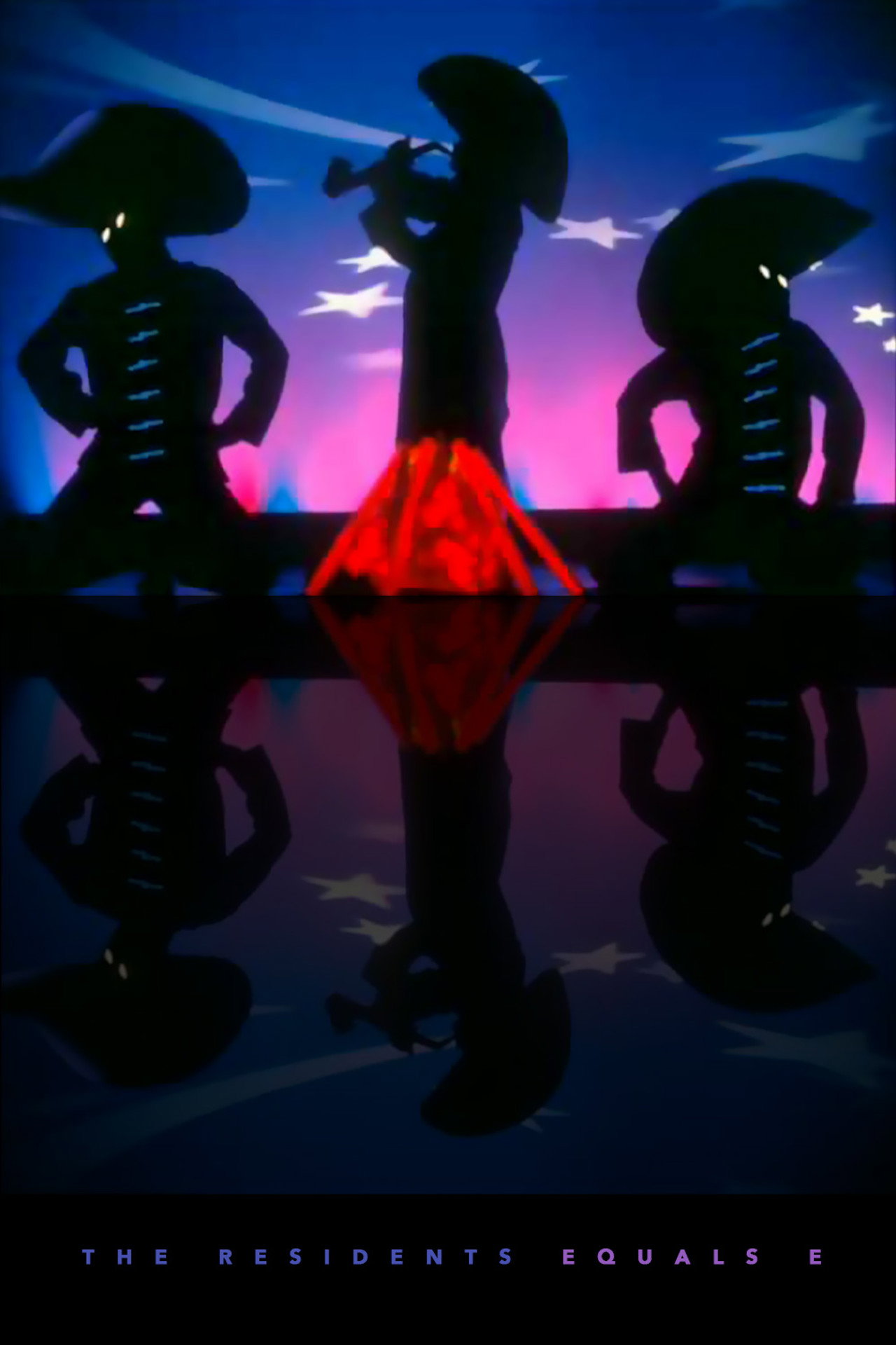 THE RESIDENTS - EQUALS E Backdrop