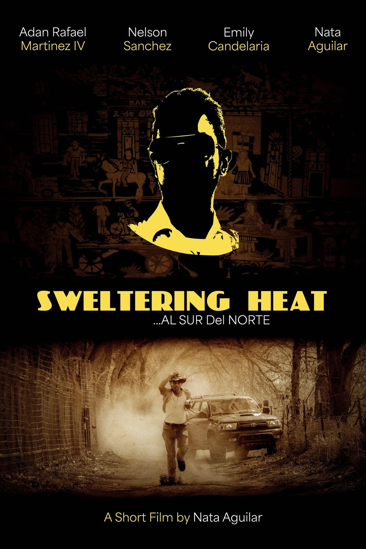 SWELTERING HEAT...AL SUR DEL NORTE filmaffisch