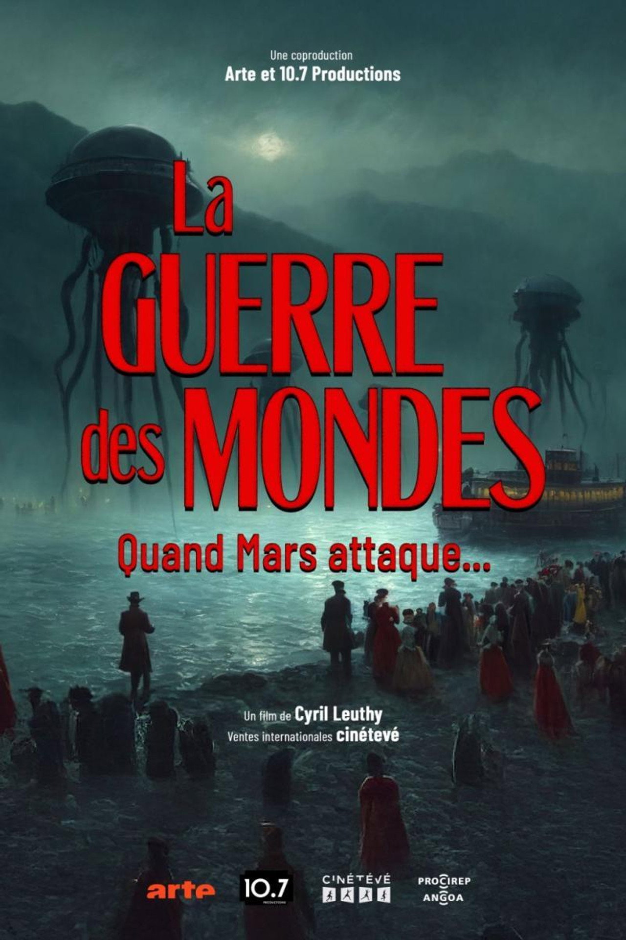 La Guerre des mondes, quand Mars attaque filmaffisch