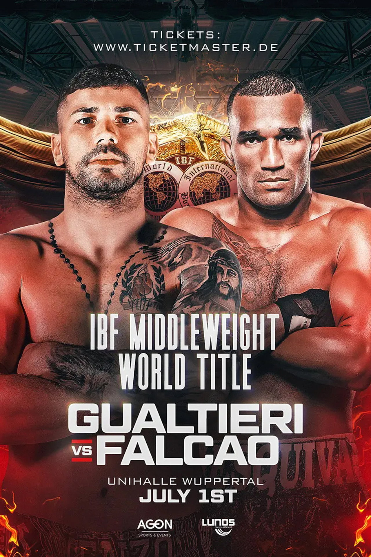 Vincenzo Gualtieri vs. Esquiva Falcao filmaffisch