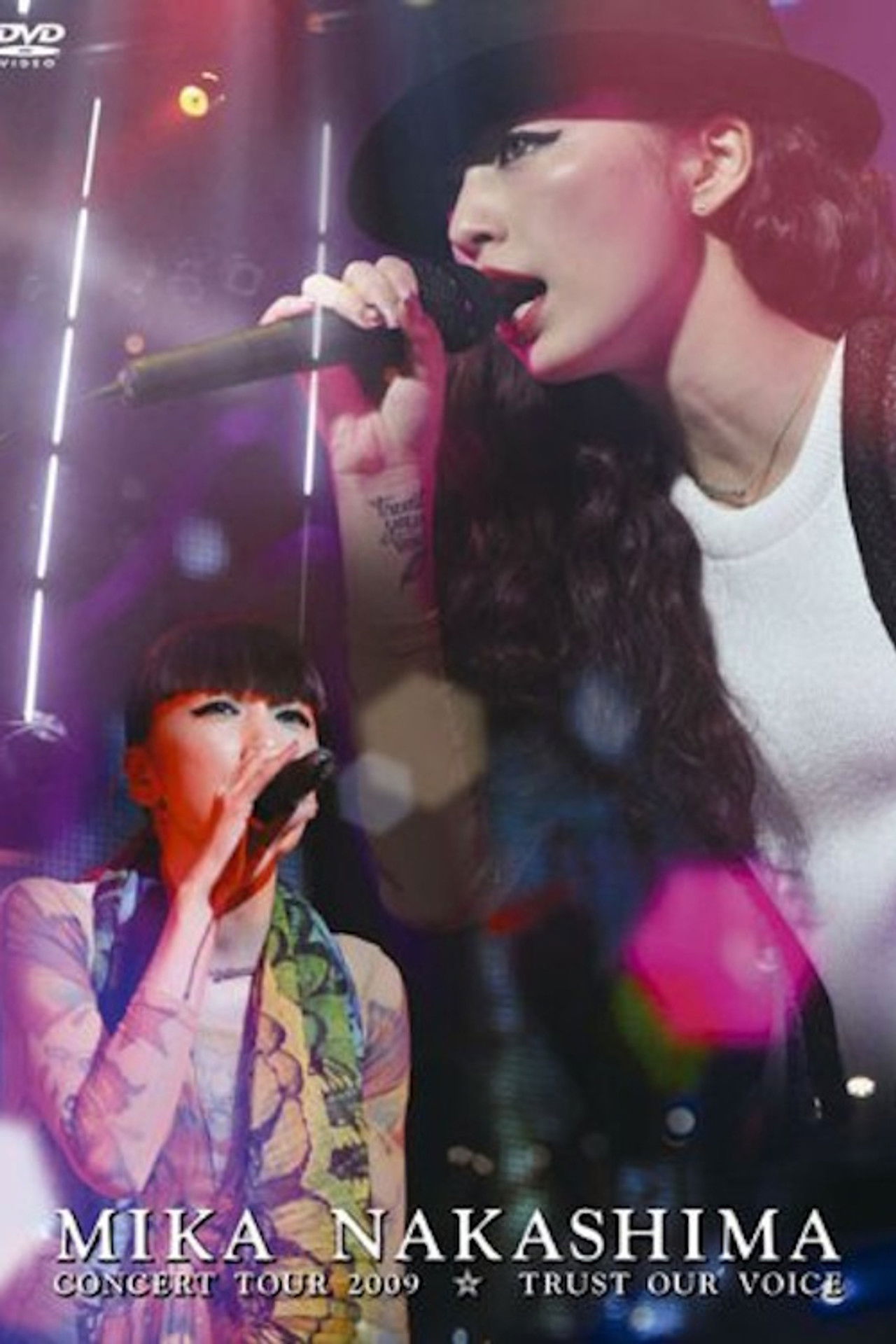 MIKA NAKASHIMA CONCERT TOUR 2009 TRUST OUR VOICE Backdrop