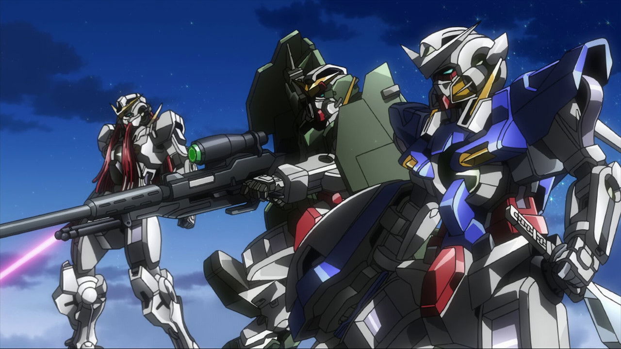 Mobile Suit Gundam 00 backdrop