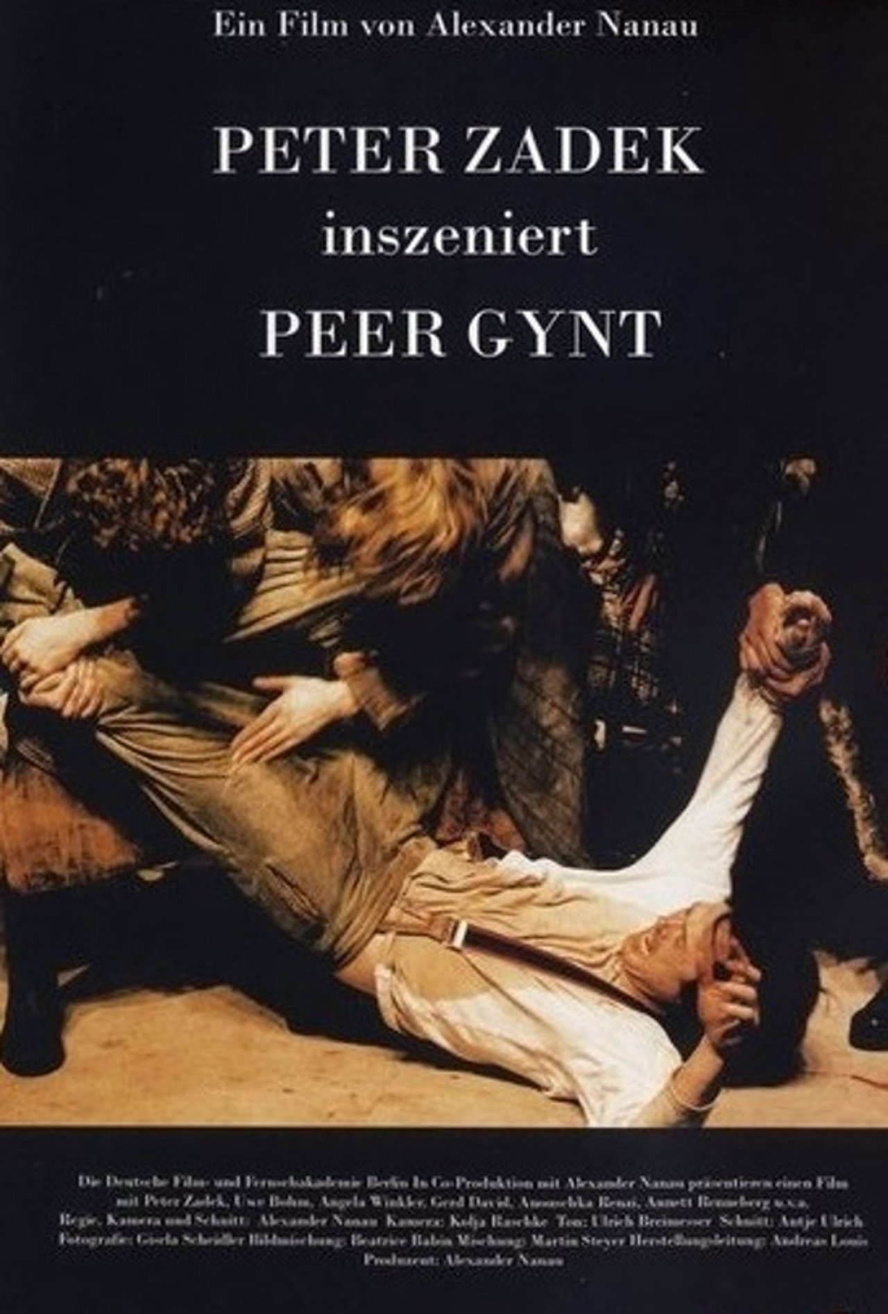 Peter Zadek inszeniert Peer Gynt filmaffisch