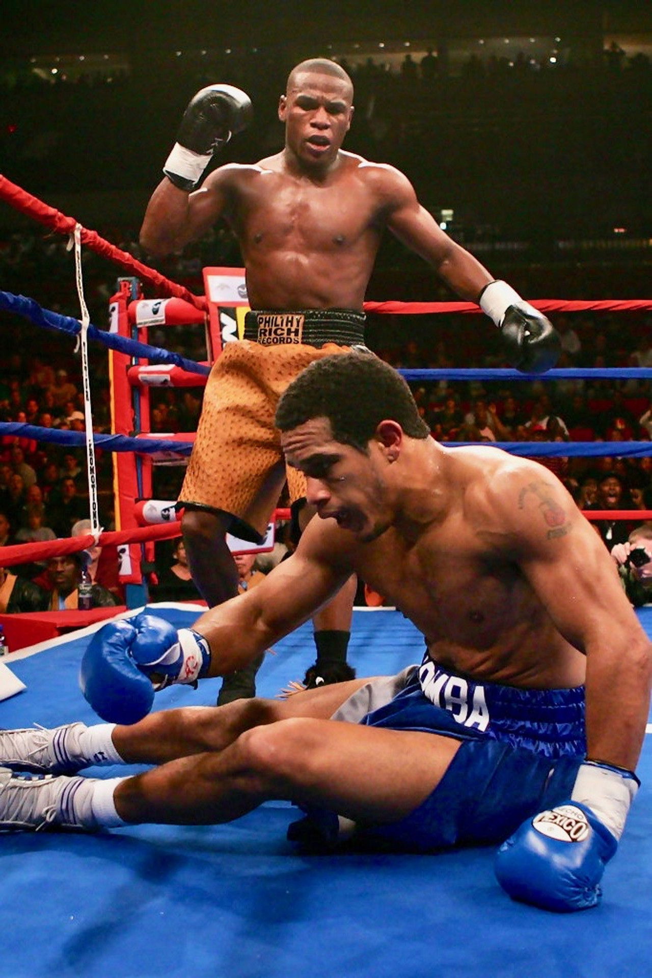 Floyd Mayweather Jr. vs. Sharmba Mitchell Backdrop