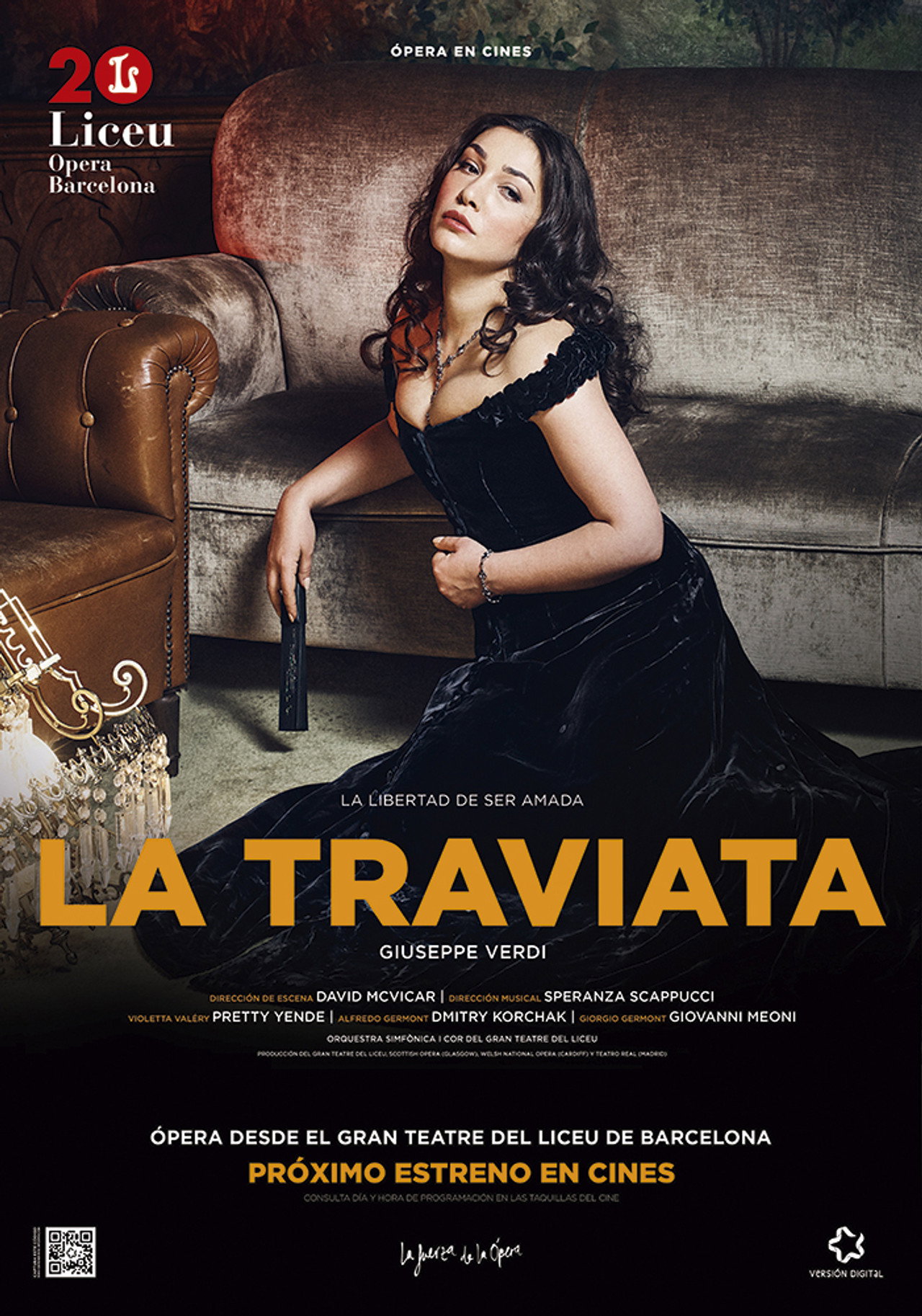 La Traviata - Gran Teatre del Liceu de Barcelona filmaffisch