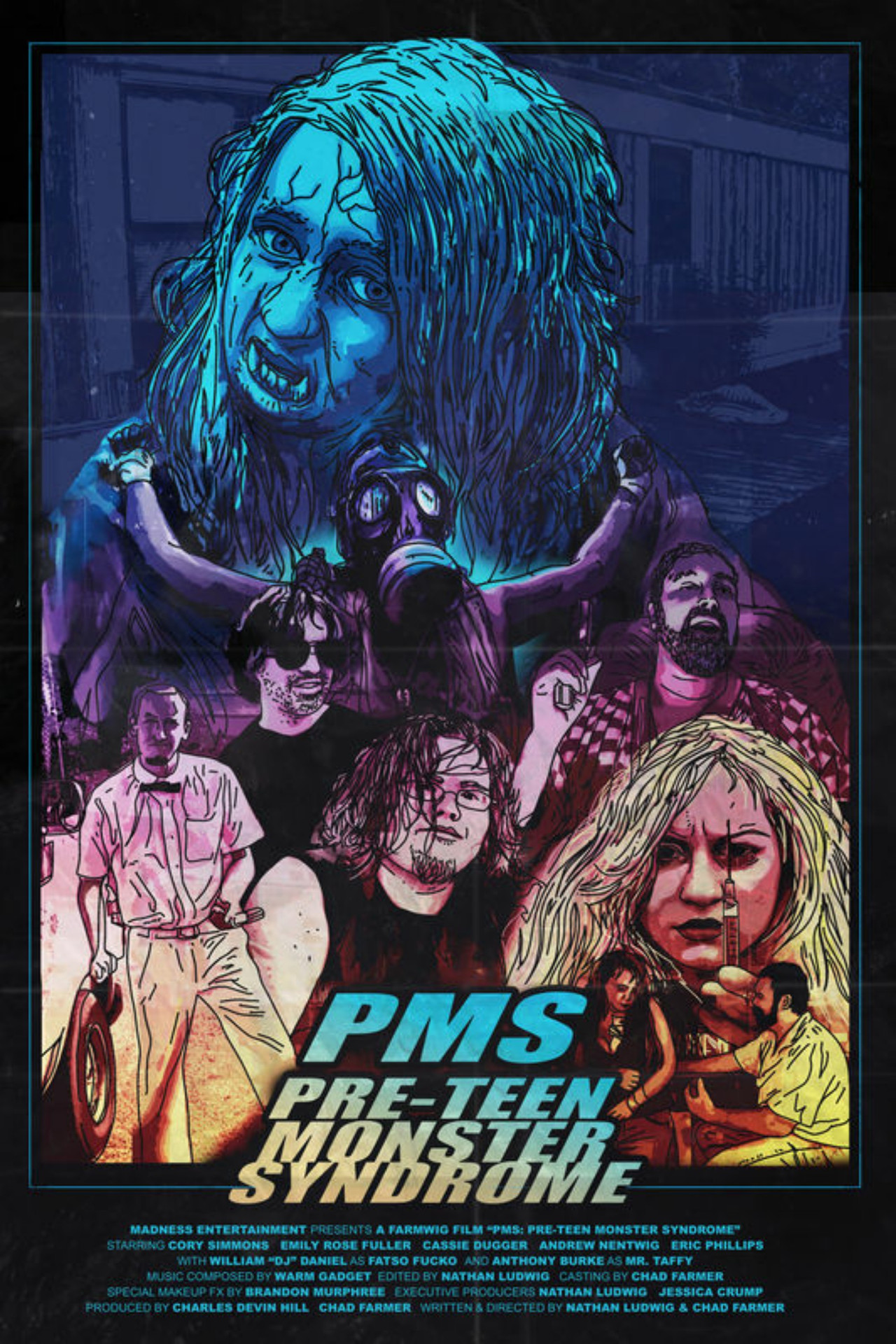 PMS: Pre-teen Monster Syndrome filmaffisch