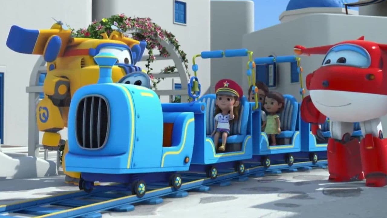 Super Wings - Season 1 Episode 50 : Santorini Choo Choo